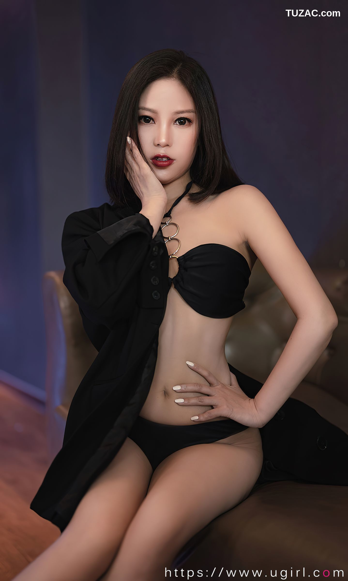 UGirlsApp尤果圈爱尤物-2566-苏沫-《酷飒磁场》