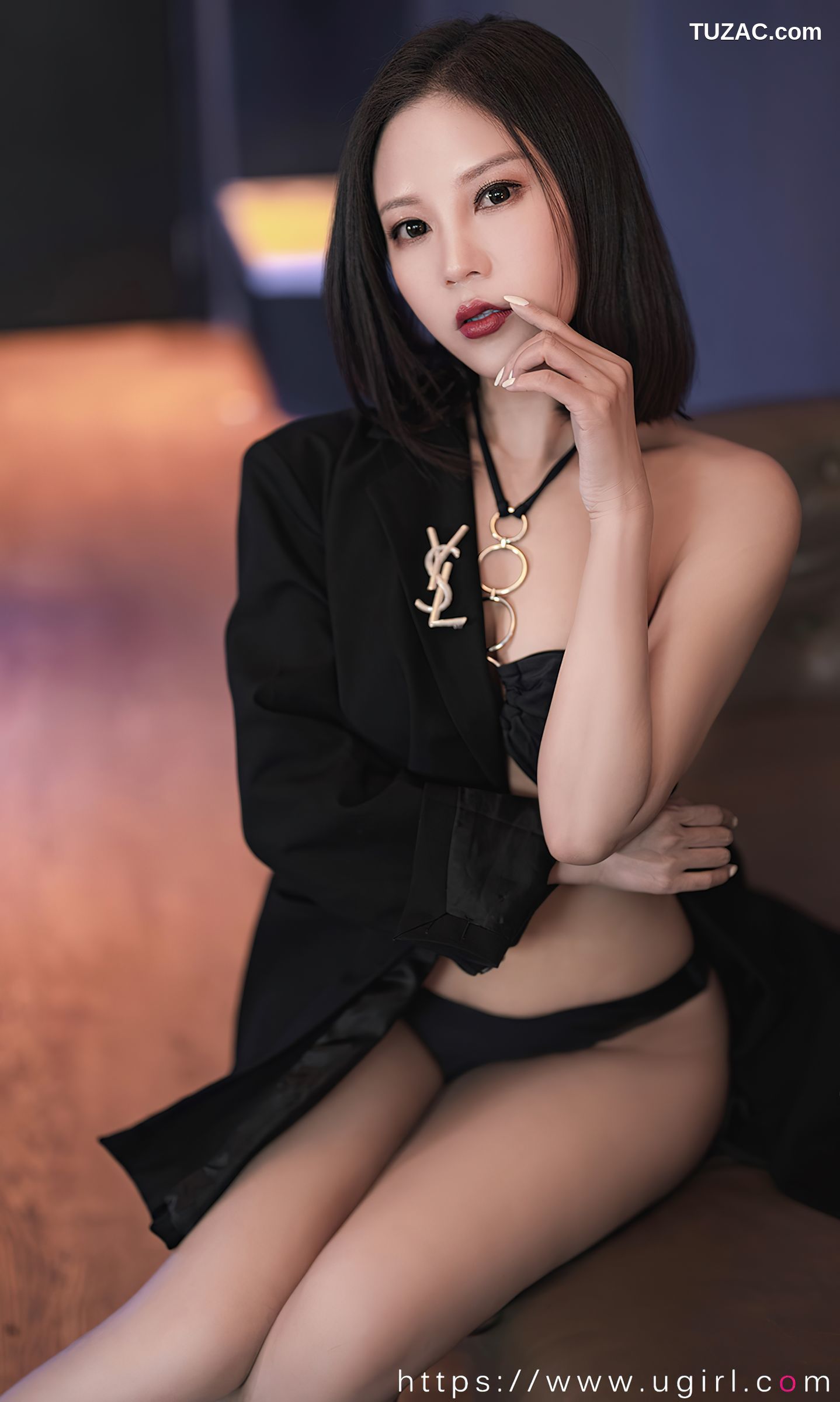UGirlsApp尤果圈爱尤物-2566-苏沫-《酷飒磁场》
