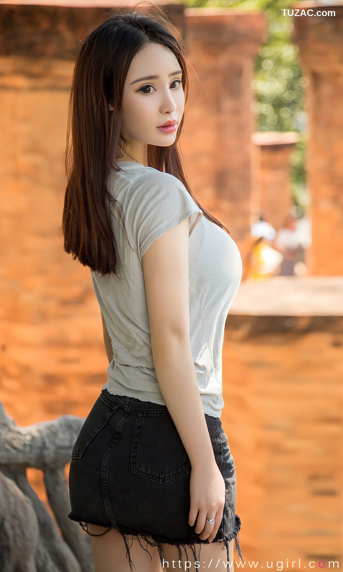 UGirlsApp尤果圈爱尤物-2616-Vichy-《蓝色的烂漫》