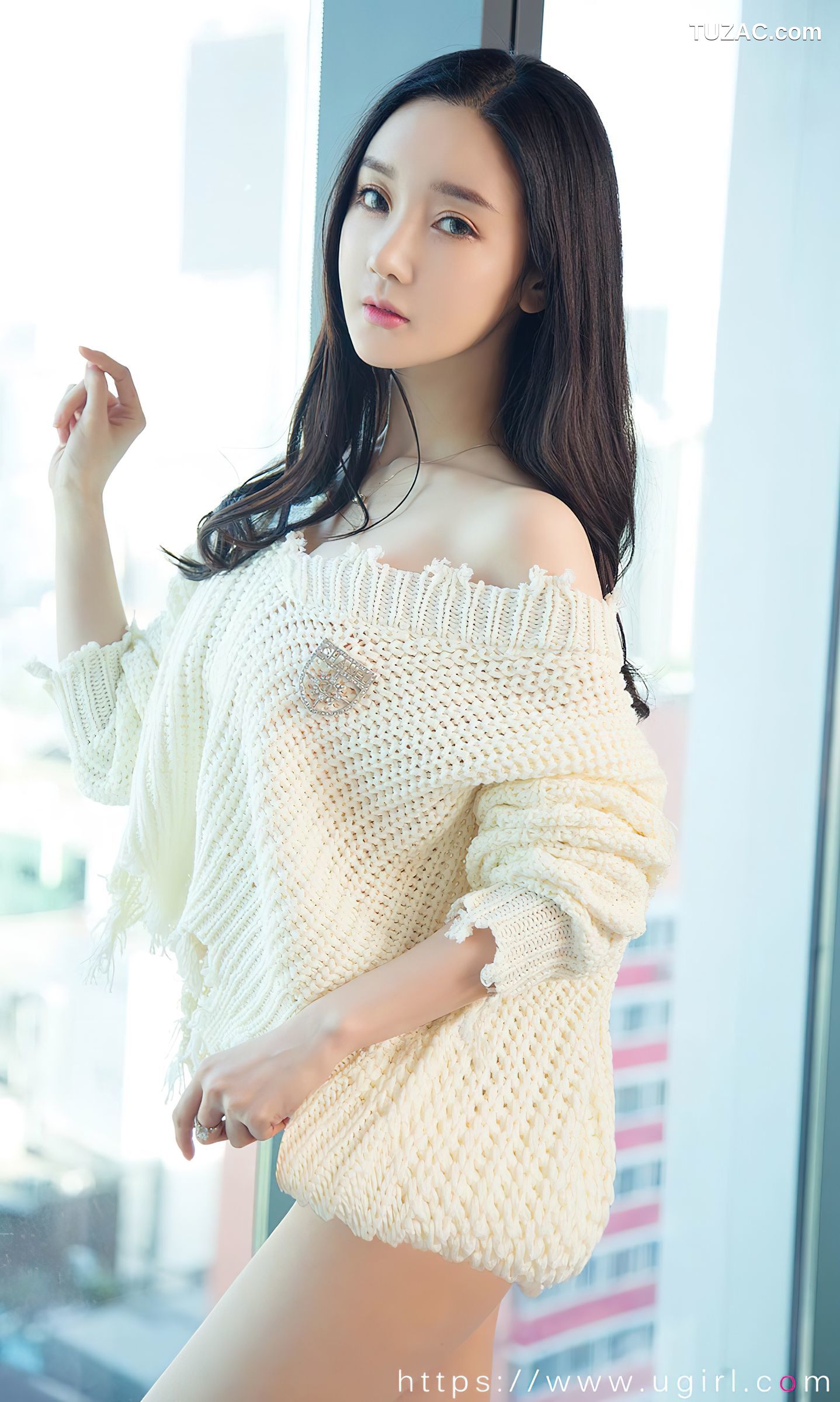 UGirlsApp尤果圈爱尤物-2755-夏美-《白色毛衣》-2024.01.07
