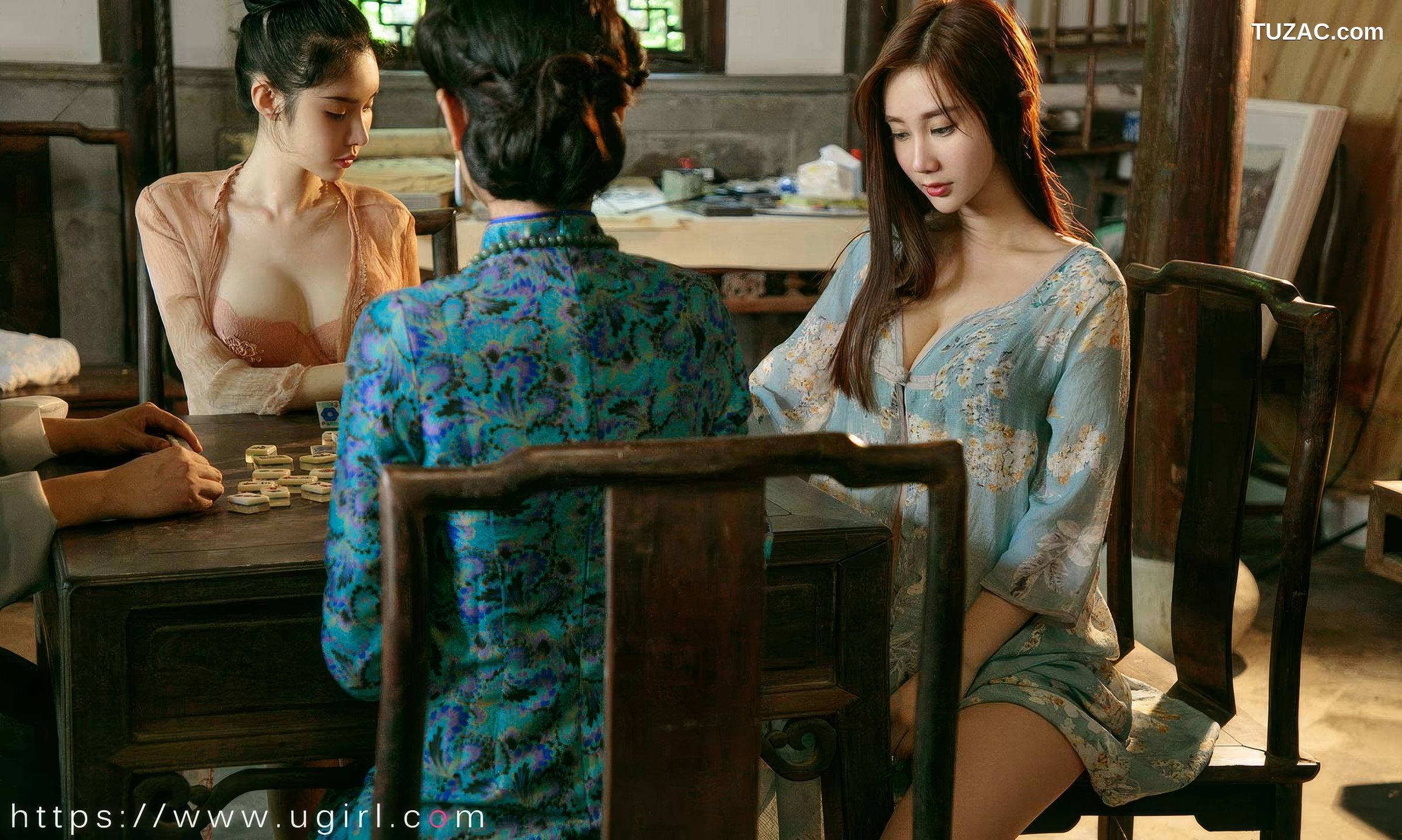 UGirlsApp尤果圈爱尤物-2919-旗袍模特-《西厢记节日写真》-2024.08.11