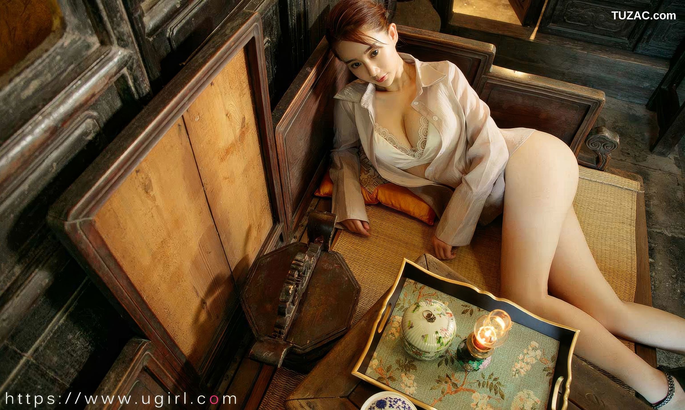 UGirlsApp尤果圈爱尤物-2919-旗袍模特-《西厢记节日写真》-2024.08.11