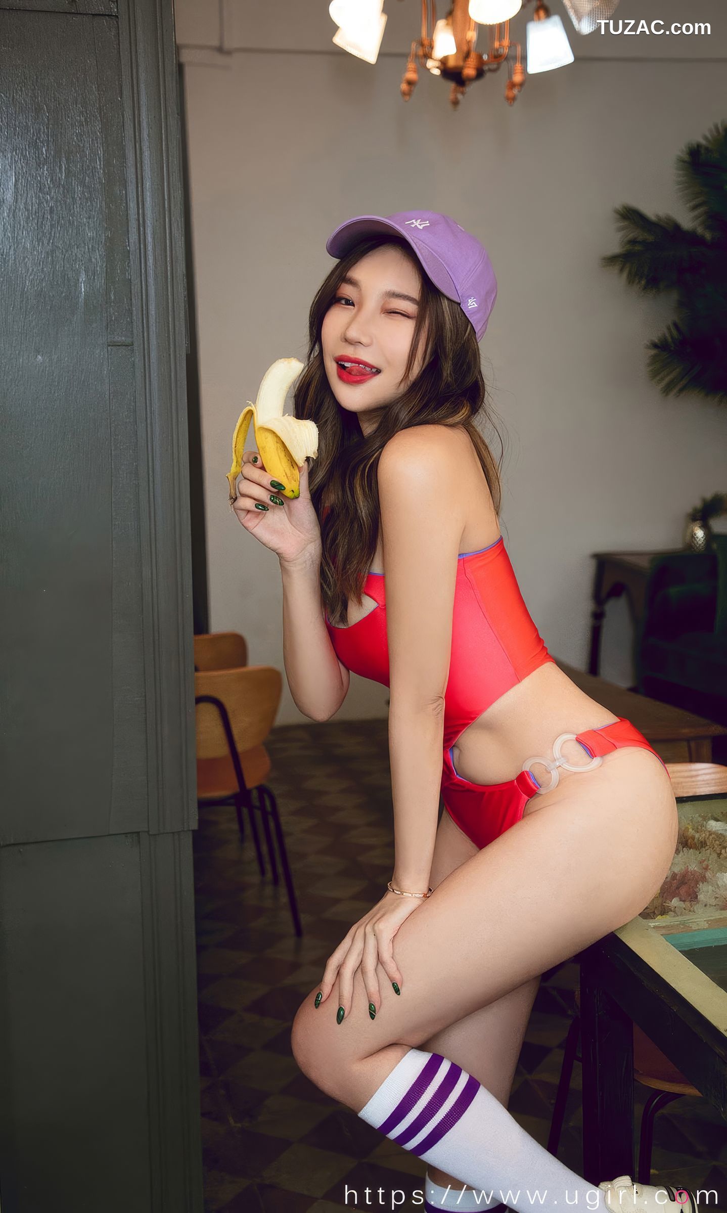 UGirlsApp尤果圈爱尤物-2925-微胖的小狐狸-《落日的浪漫》-2024.08.19