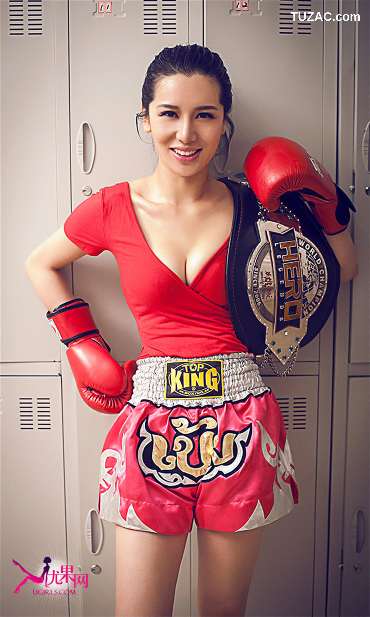 UGirlsApp尤果圈爱尤物-007-杜乔-《性感拳击手》