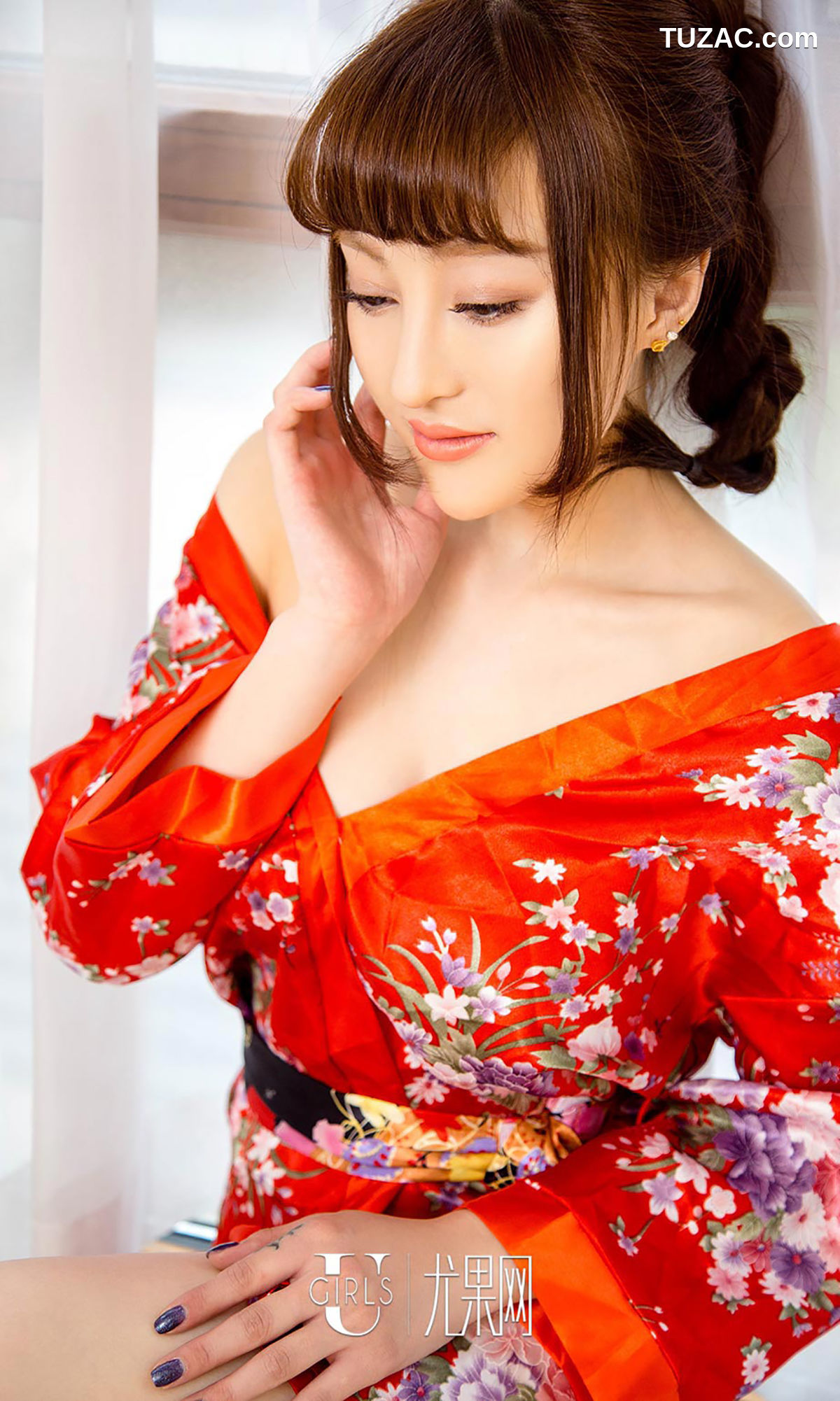 UGirlsApp尤果圈爱尤物-443-马小漾-《和服暖流》