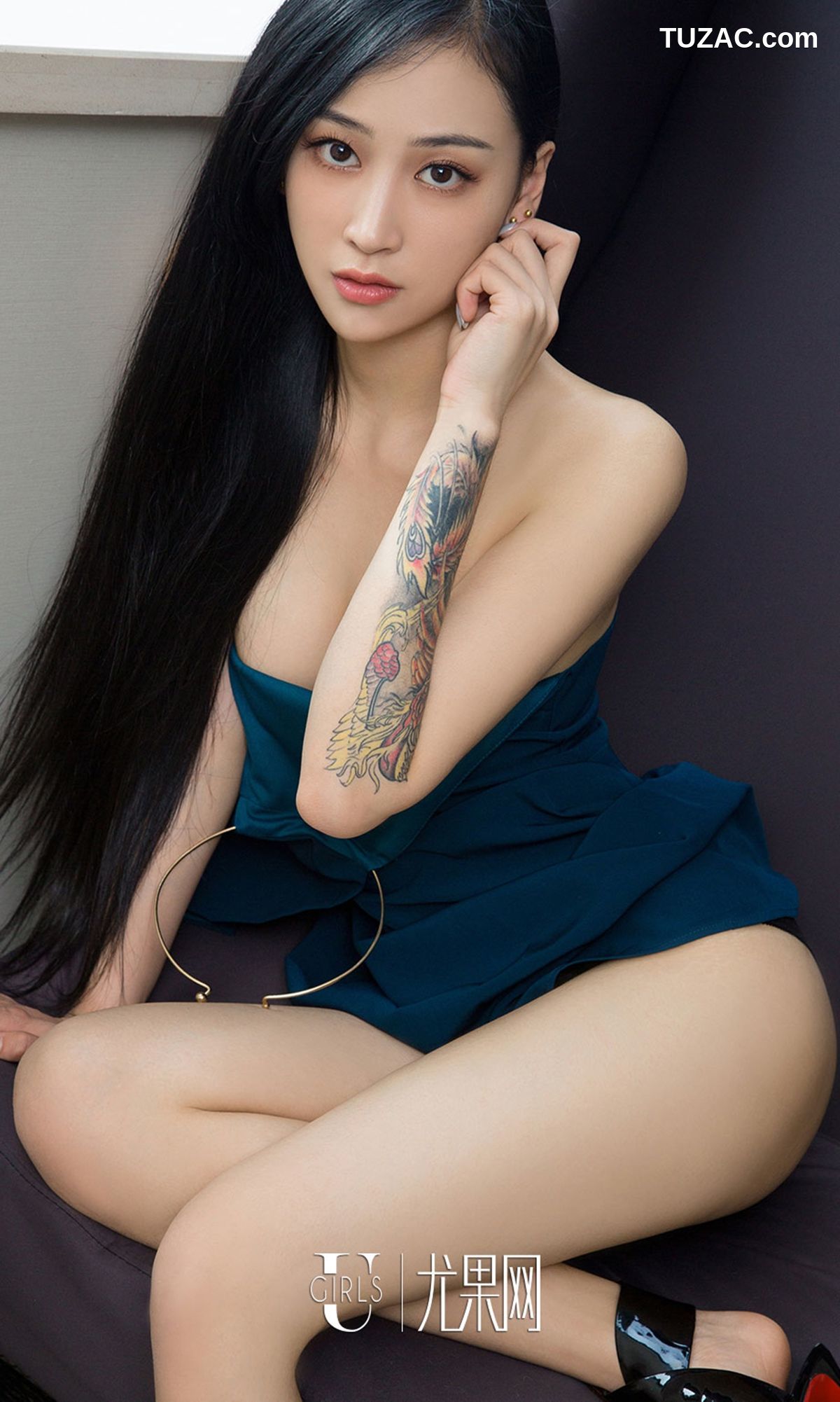 UGirlsApp尤果圈爱尤物-720-安雅若-《婉约花臂》