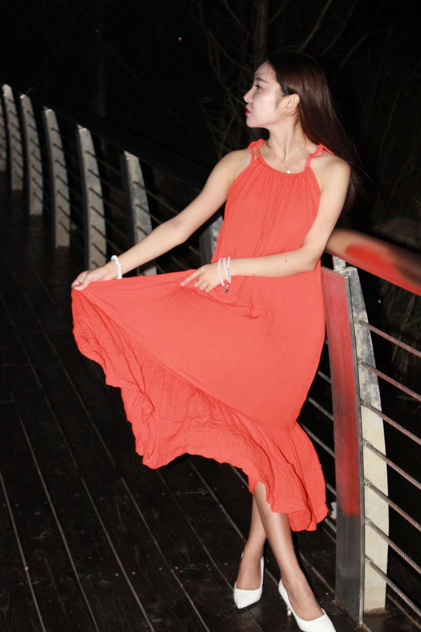 国模李梓熙野外大尺度私拍套图 - 未分类人体摄影