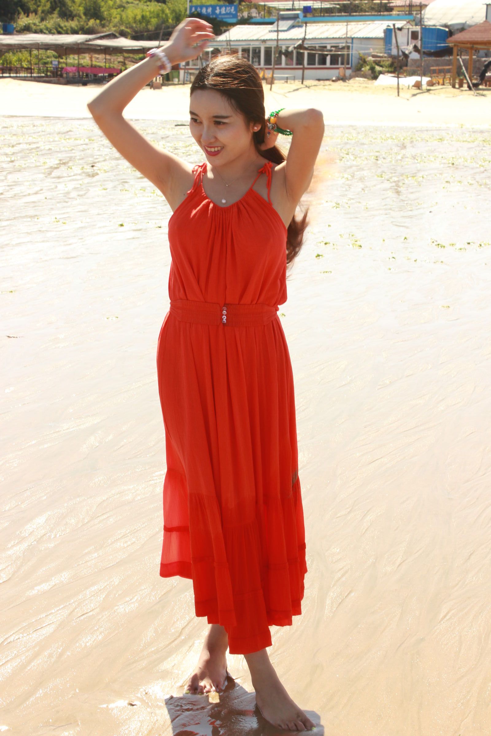 国模李梓熙野外大尺度私拍套图 - 未分类人体摄影