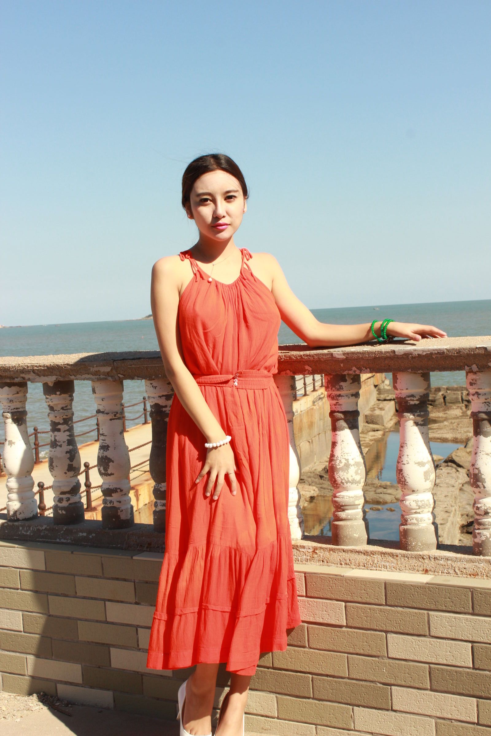 国模李梓熙野外大尺度私拍套图 - 未分类人体摄影