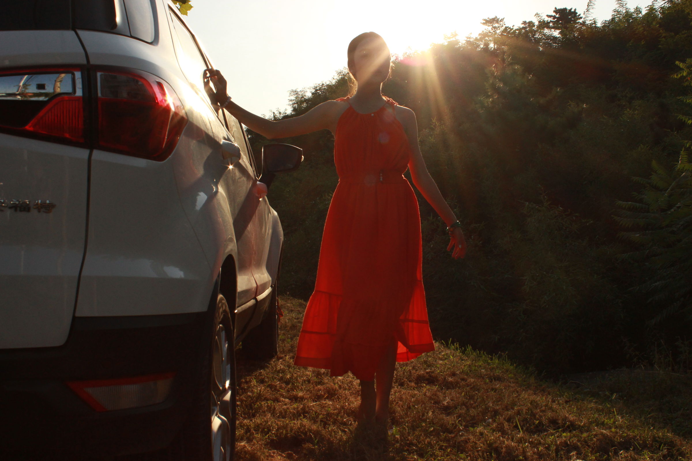 国模李梓熙野外大尺度私拍套图 - 未分类人体摄影