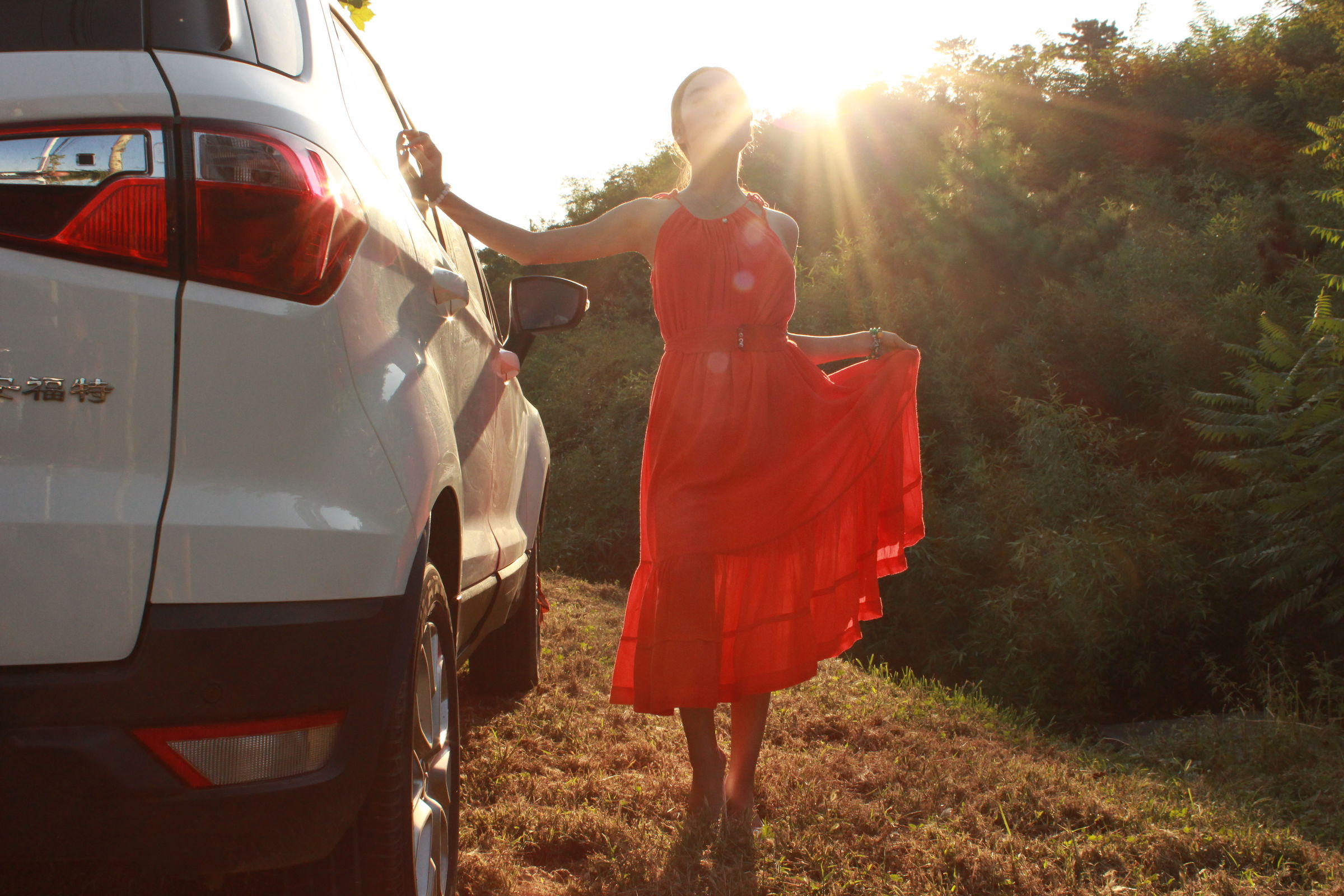 国模李梓熙野外大尺度私拍套图 - 未分类人体摄影