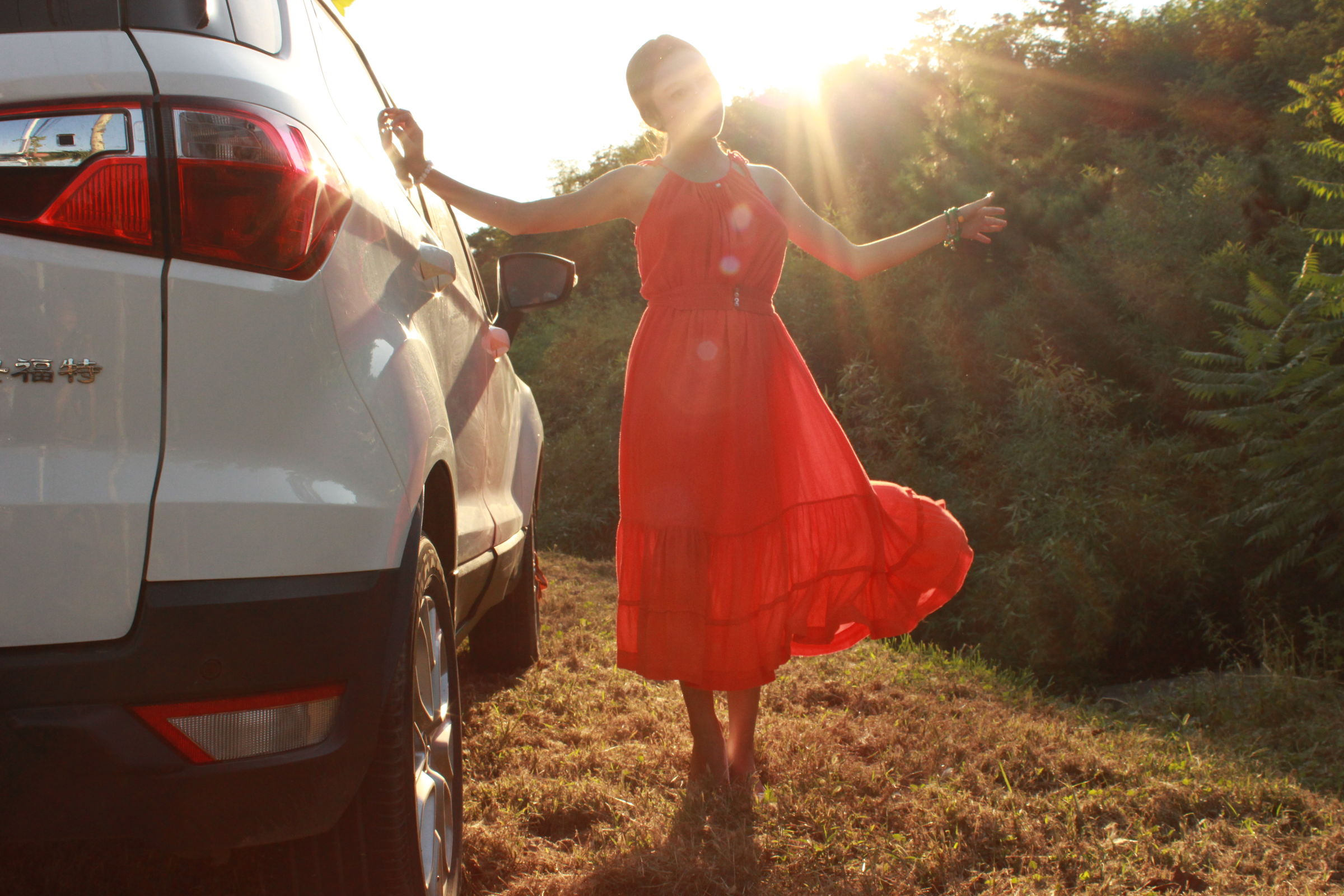 国模李梓熙野外大尺度私拍套图 - 未分类人体摄影