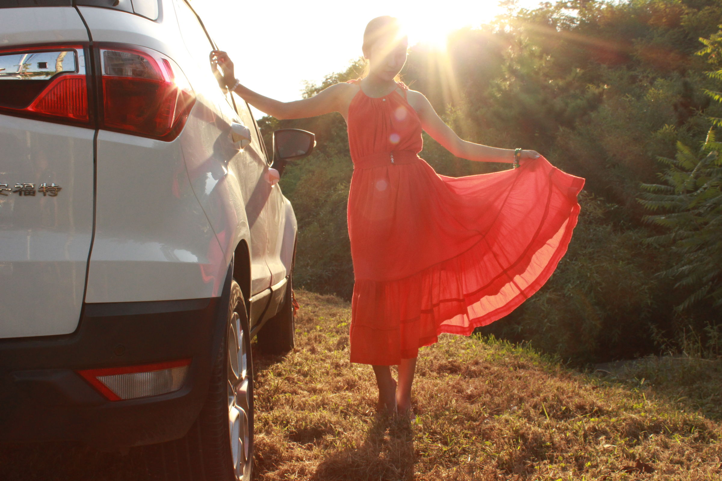 国模李梓熙野外大尺度私拍套图 - 未分类人体摄影