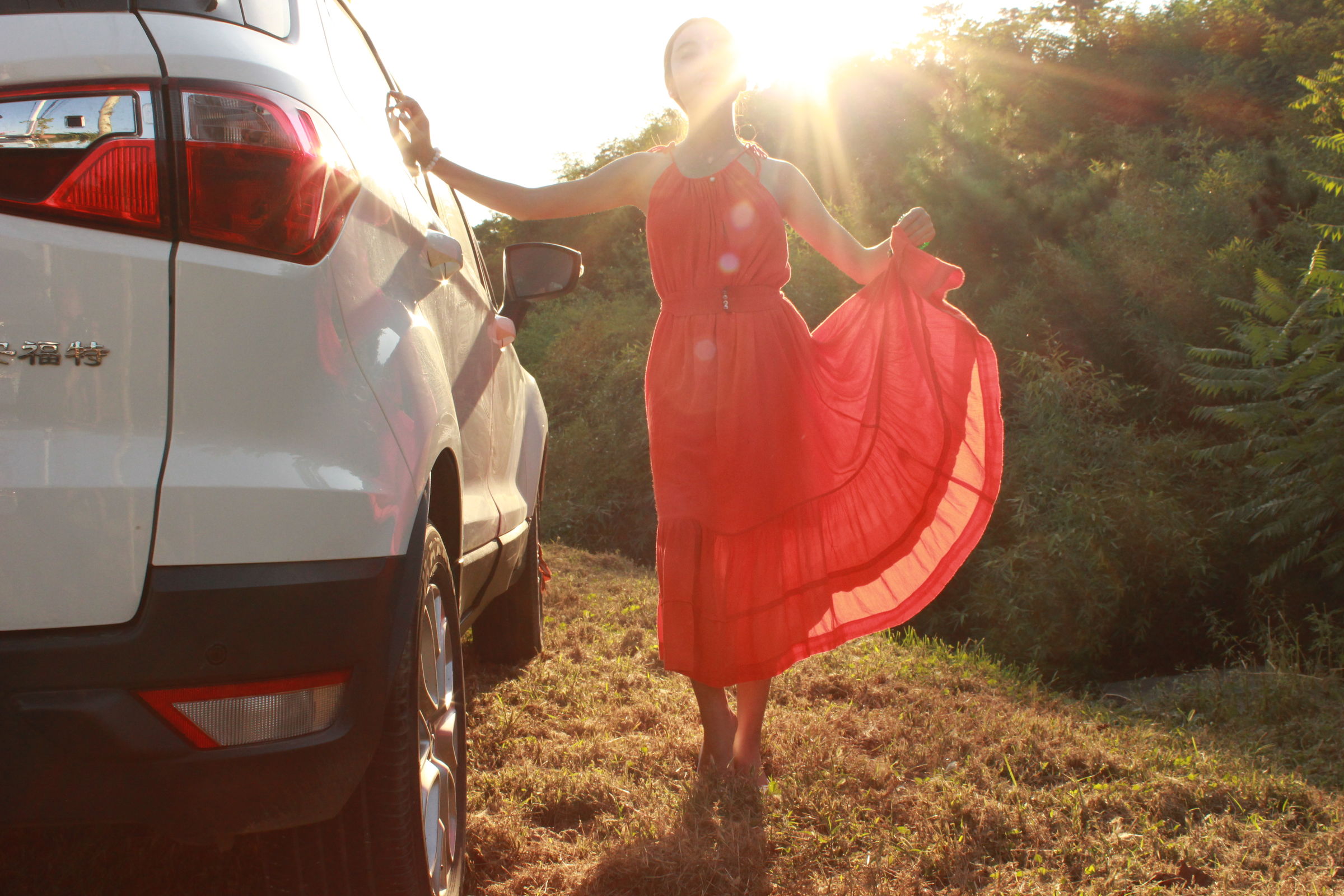 国模李梓熙野外大尺度私拍套图 - 未分类人体摄影