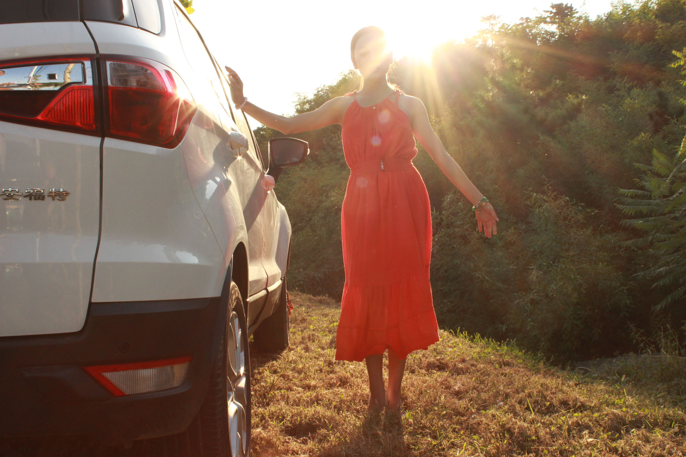 国模李梓熙野外大尺度私拍套图 - 未分类人体摄影