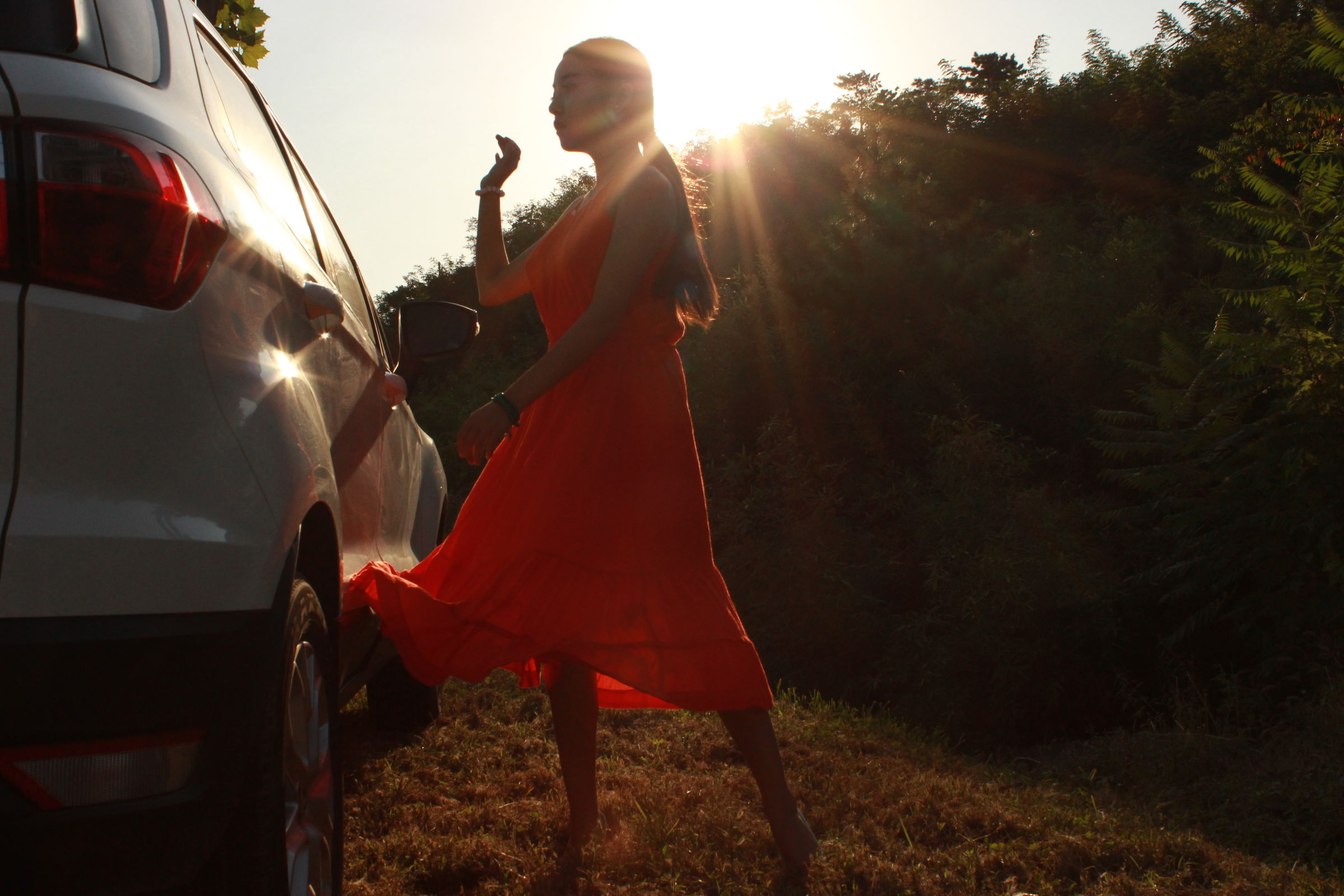 国模李梓熙野外大尺度私拍套图 - 未分类人体摄影