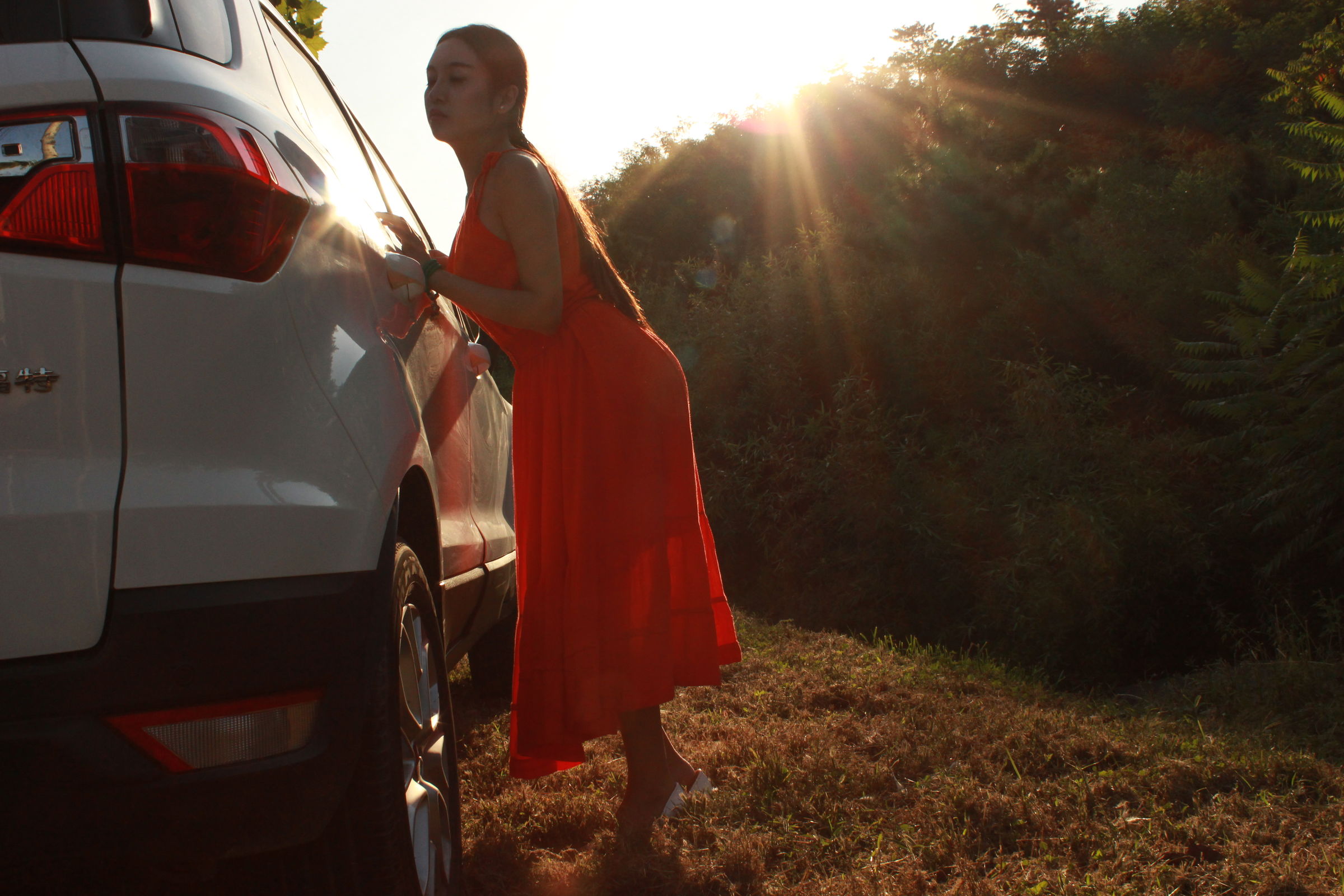 国模李梓熙野外大尺度私拍套图 - 未分类人体摄影