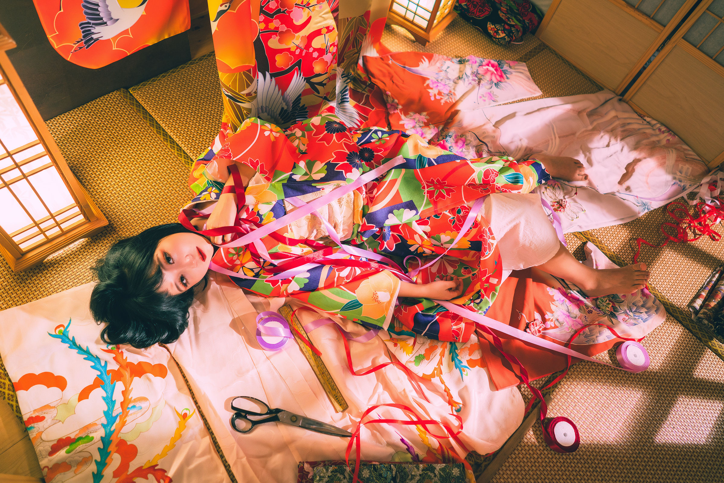 摄影师黄金王《制衣套》 - 未分类人体摄影