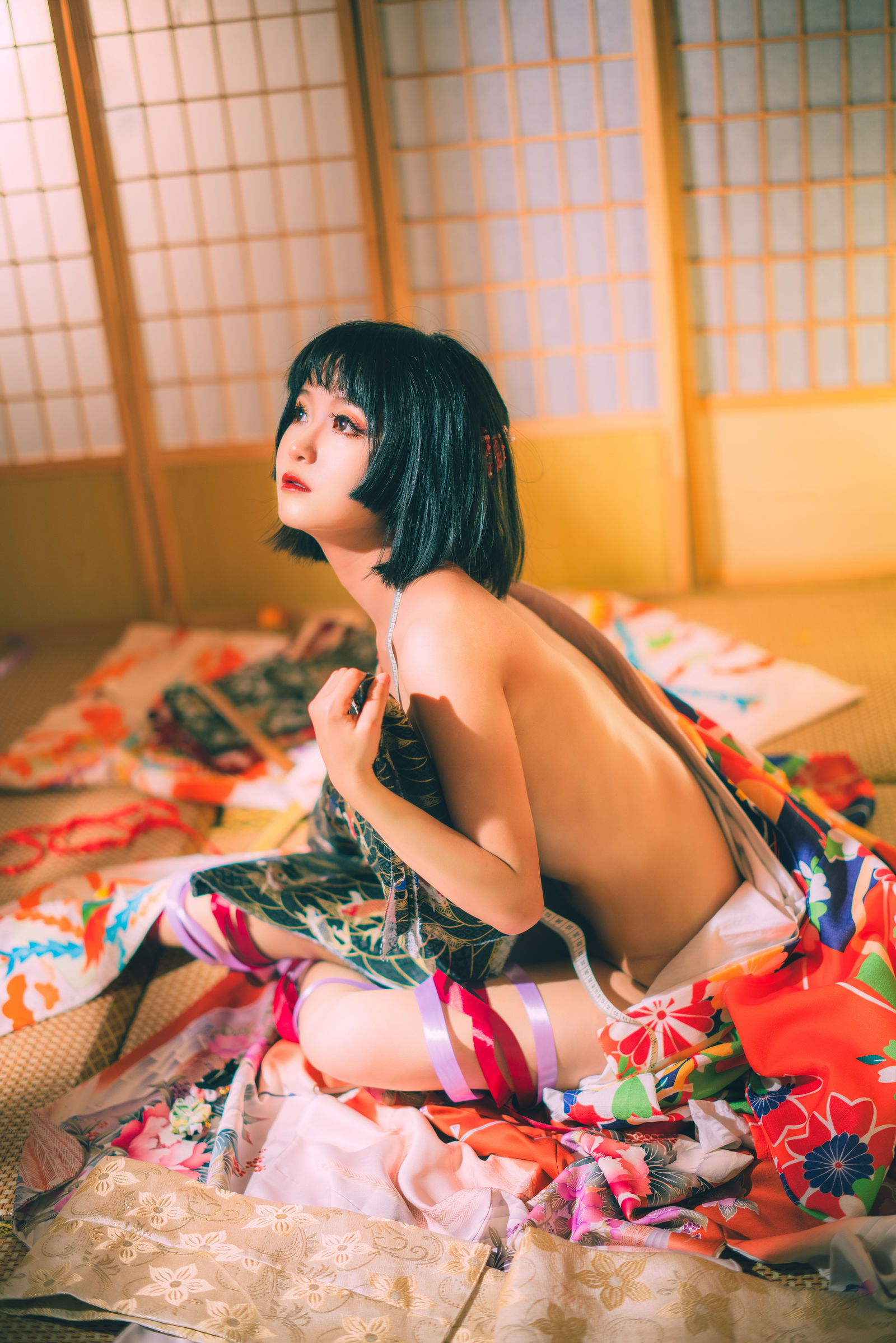 摄影师黄金王《制衣套》 - 未分类人体摄影