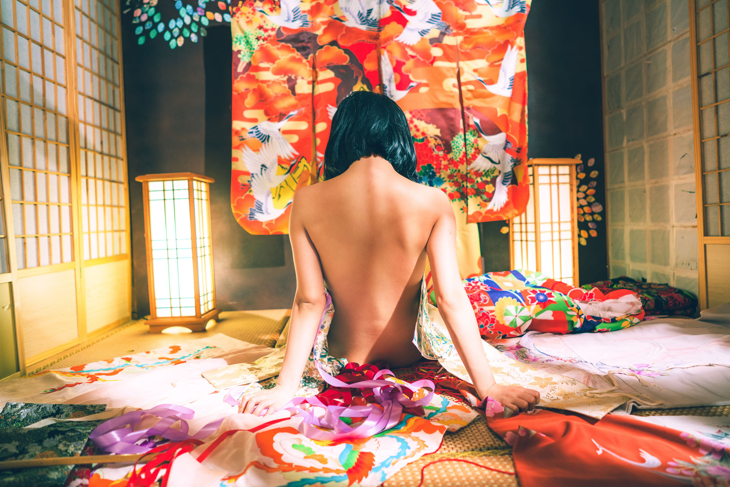 摄影师黄金王《制衣套》 - 未分类人体摄影