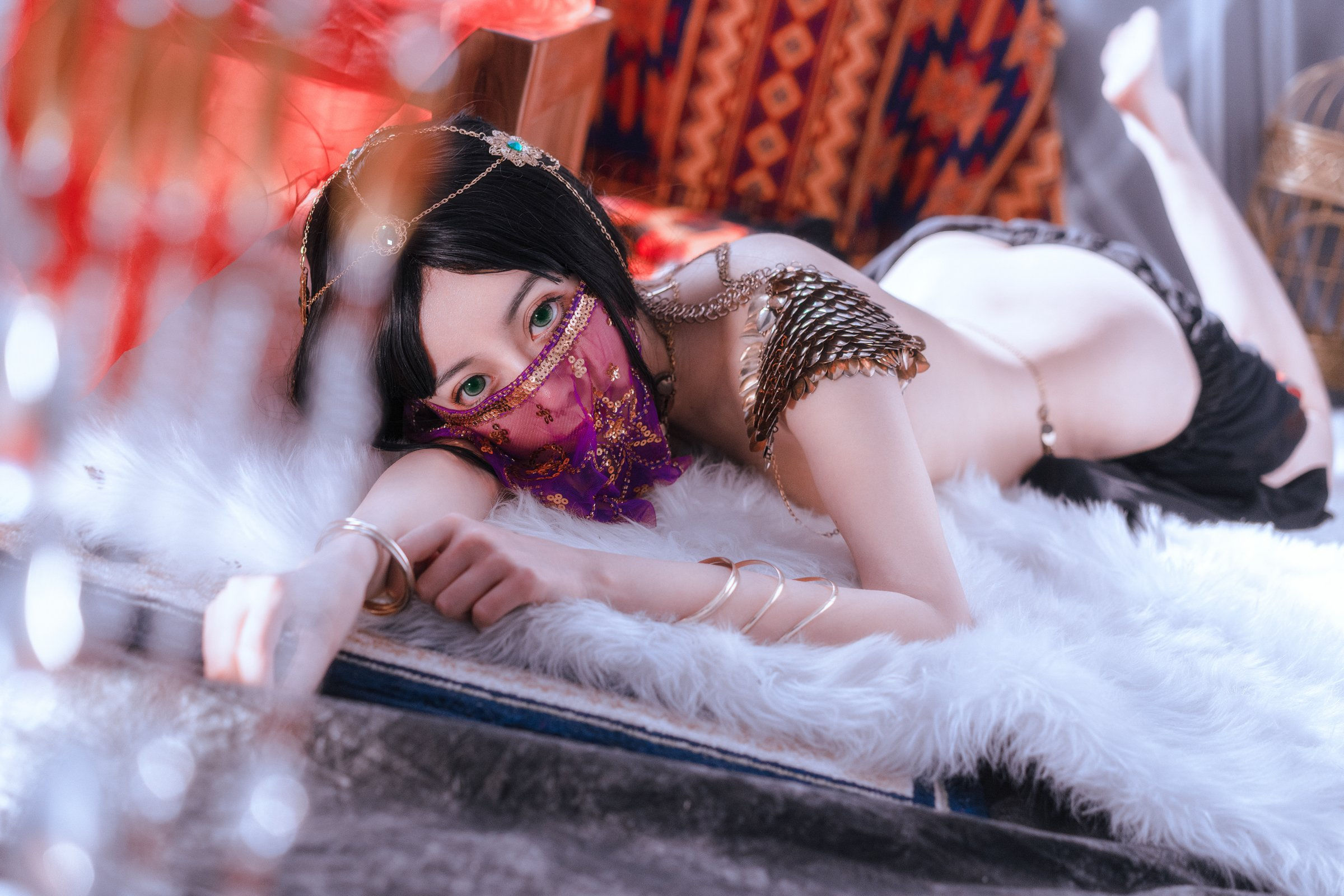 摄影师黄金王《绿洲舞娘》 - 未分类人体摄影