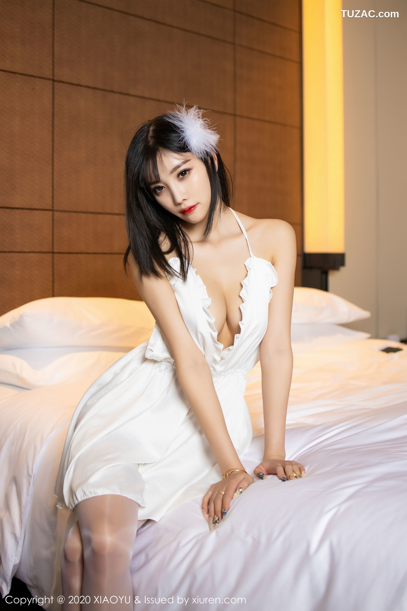 XiaoYu语画界-234-杨晨晨-《性感吊裙湿身系列》-2020.01.13