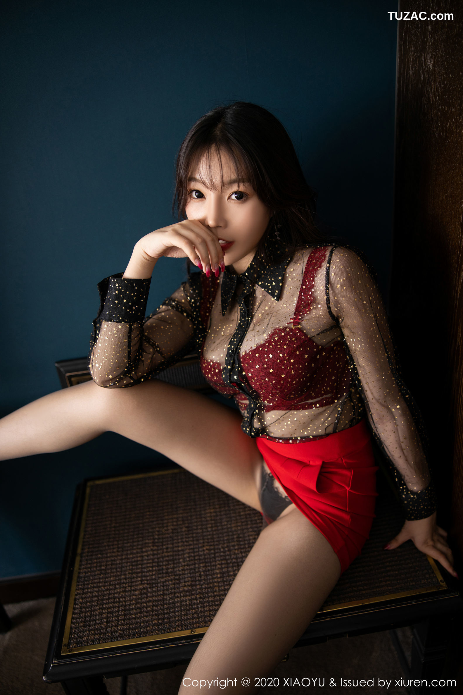 XiaoYu语画界-245-芝芝-《透视装高跟丝袜系列》-2020.02.12