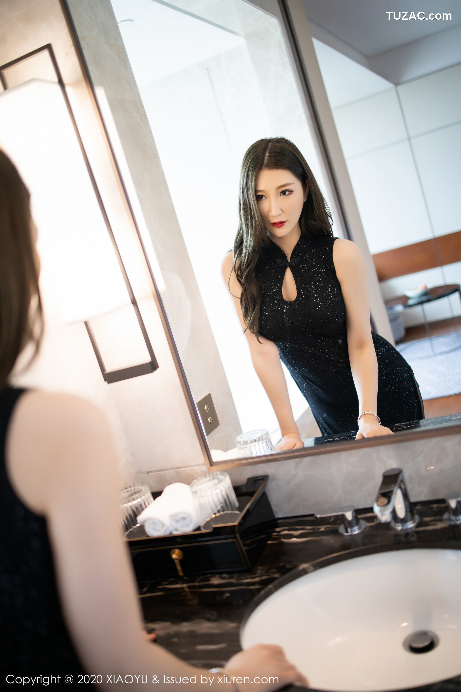 XiaoYu语画界-276-顾乔楠-《无法抵御的黑丝高开衩长裙》-2020.03.26