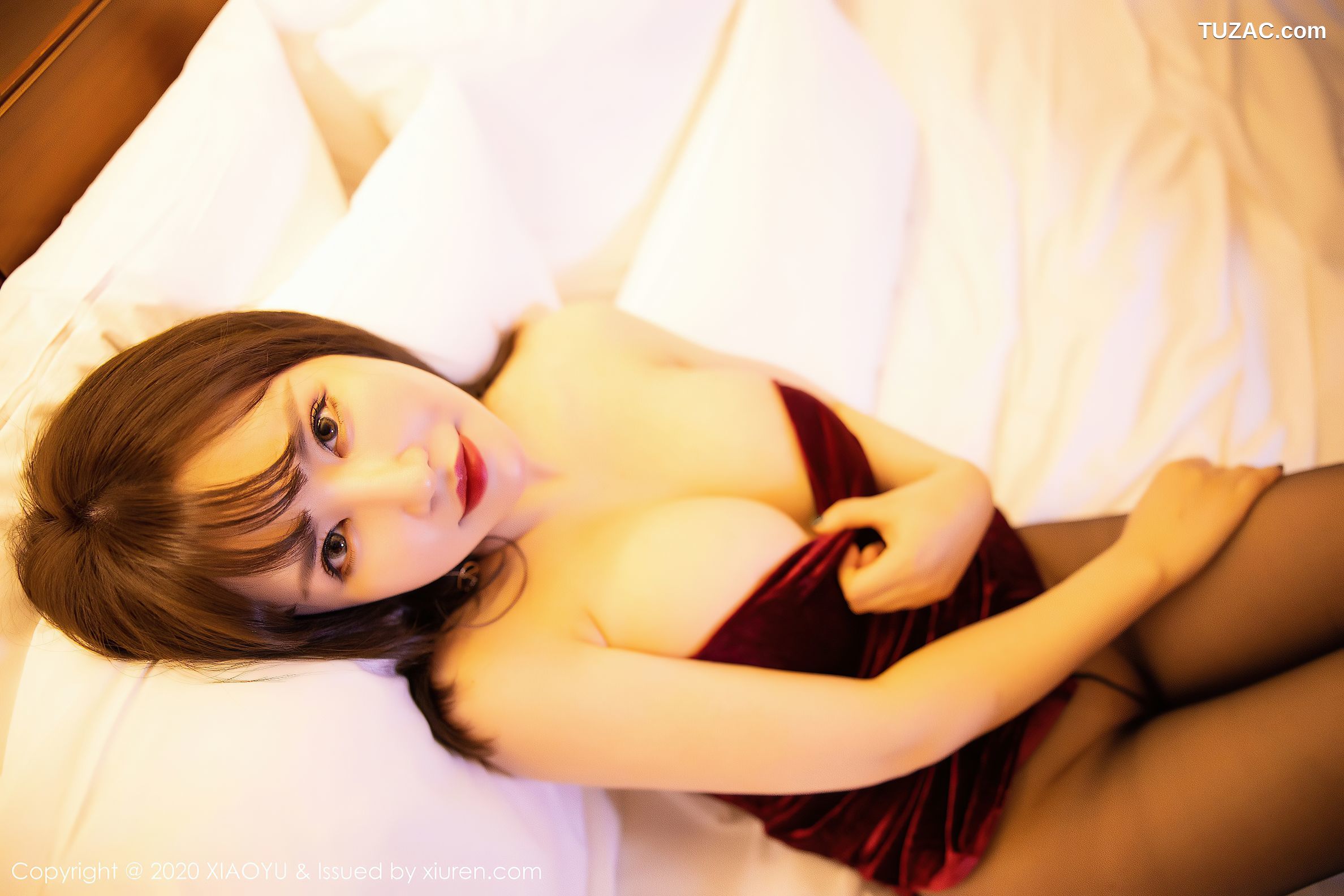 XiaoYu语画界-316-夏小雅-《超低胸的礼服与极致黑丝》-2020.06.30