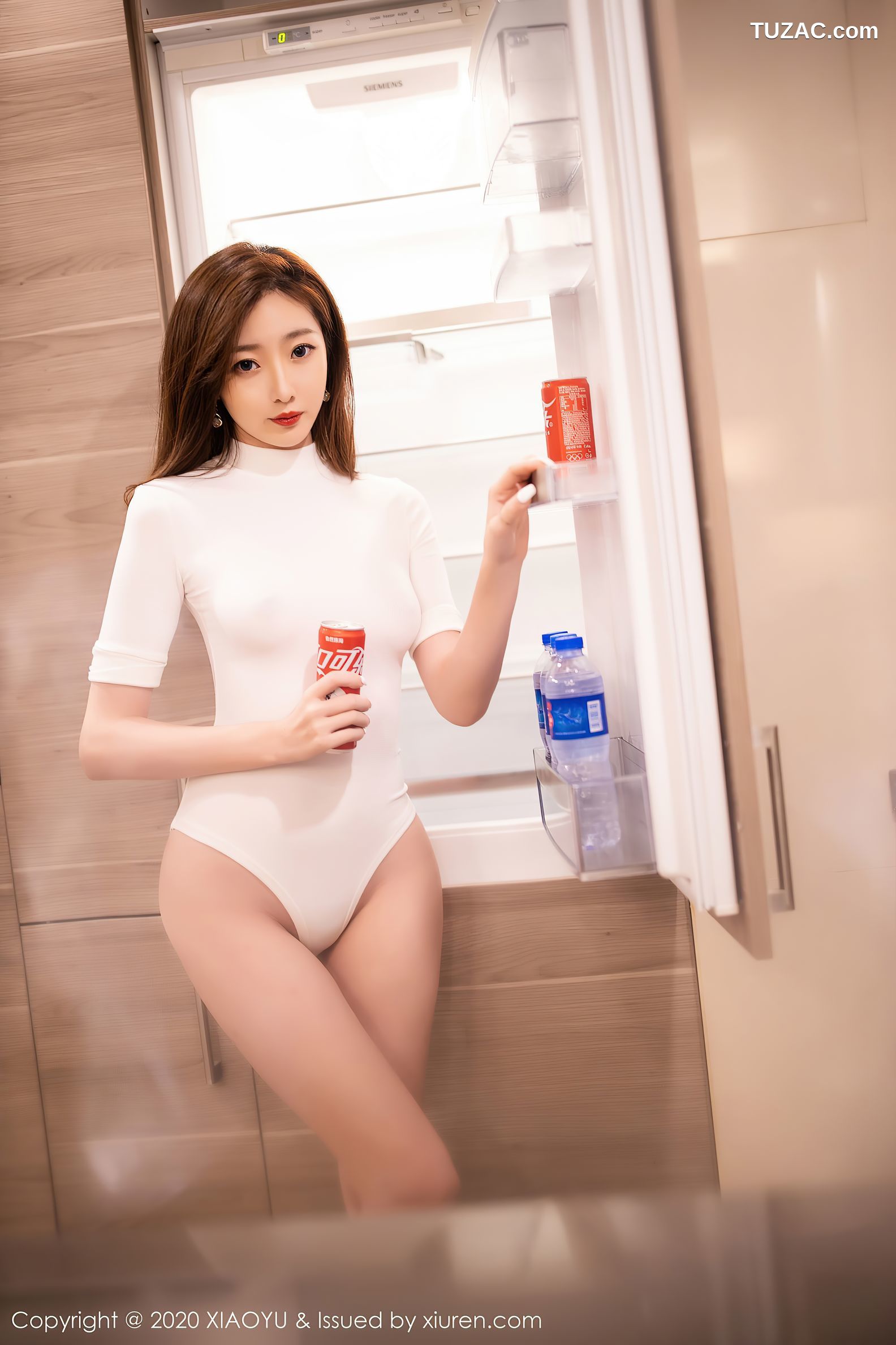 XiaoYu语画界-389-安琪Yee-《白色连体衣包裹曼妙有致娇躯》-2020.10.19
