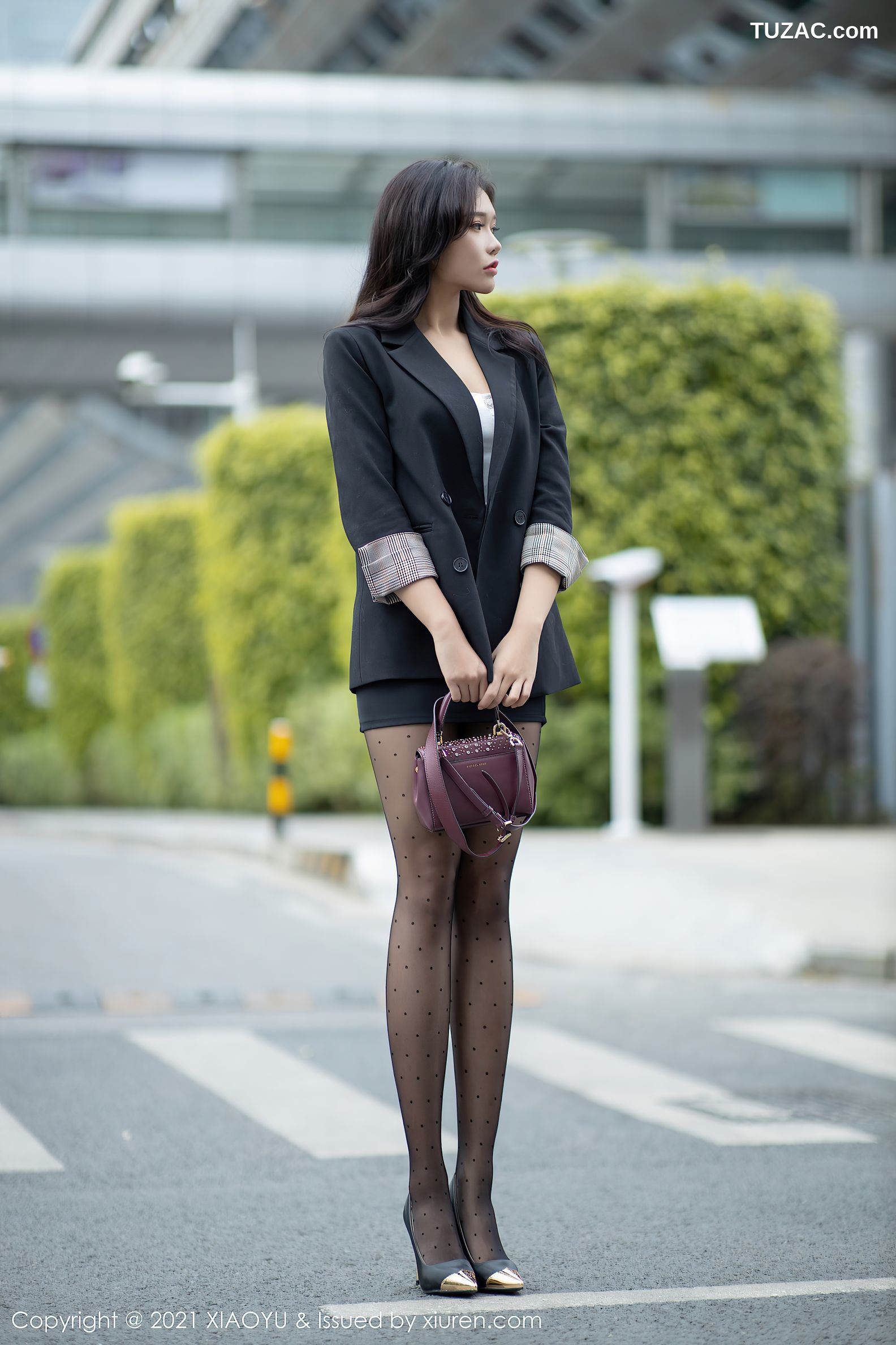 XiaoYu语画界-465-娜比-黑色飒爽职场制服主题-2021.02.03