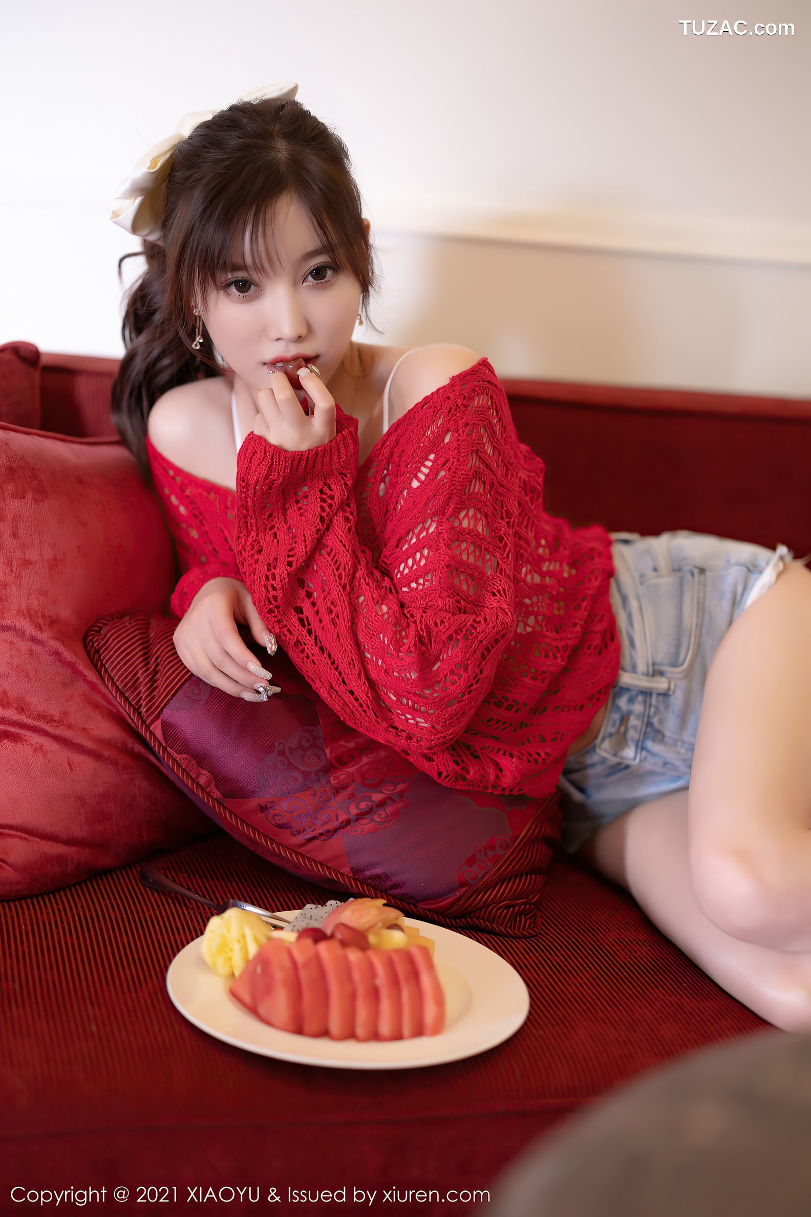 XiaoYu语画界-520-杨晨晨-西双版纳旅拍-性感内衣丁字裤-2021.04.30