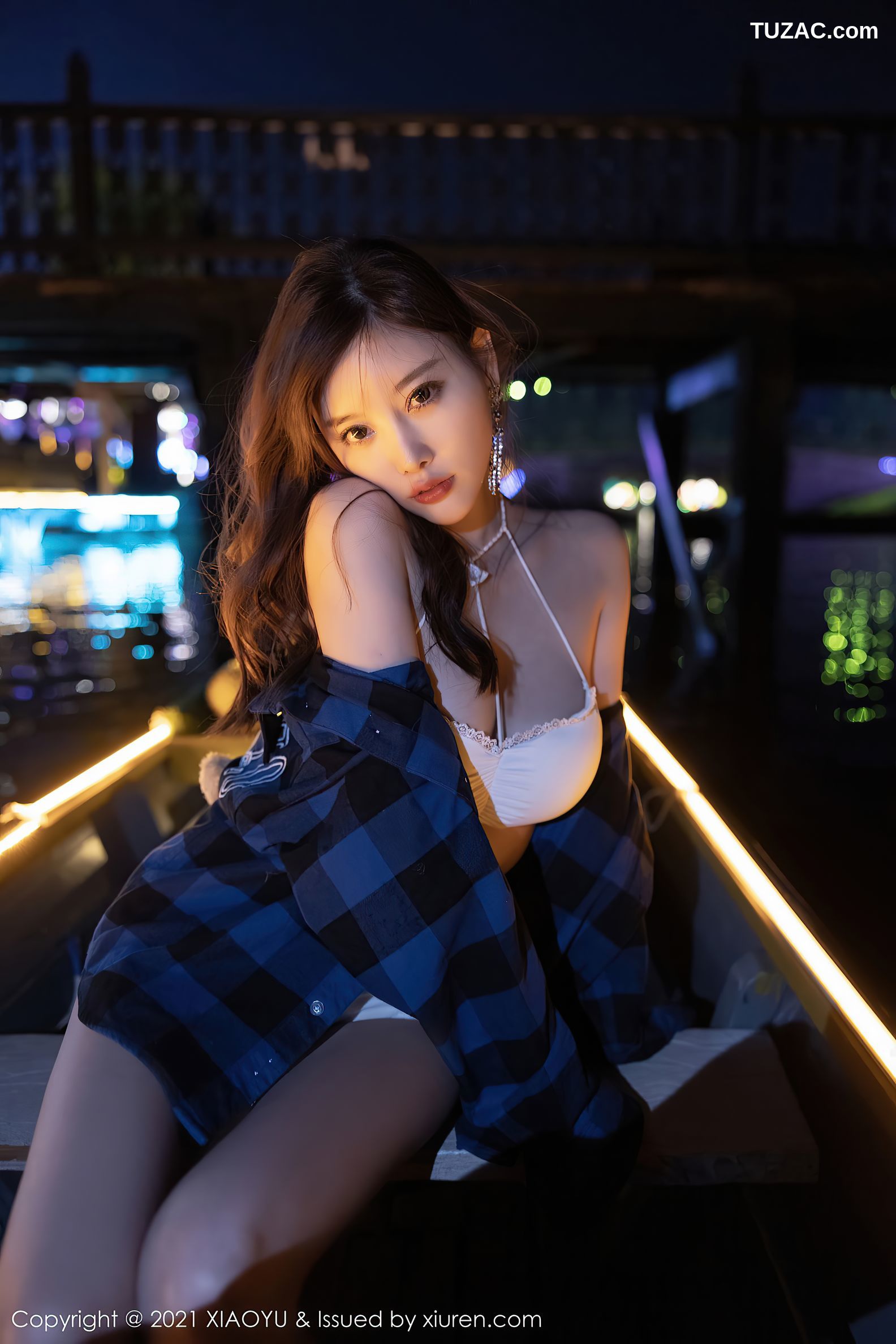 XiaoYu语画界-520-杨晨晨-西双版纳旅拍-性感内衣丁字裤-2021.04.30