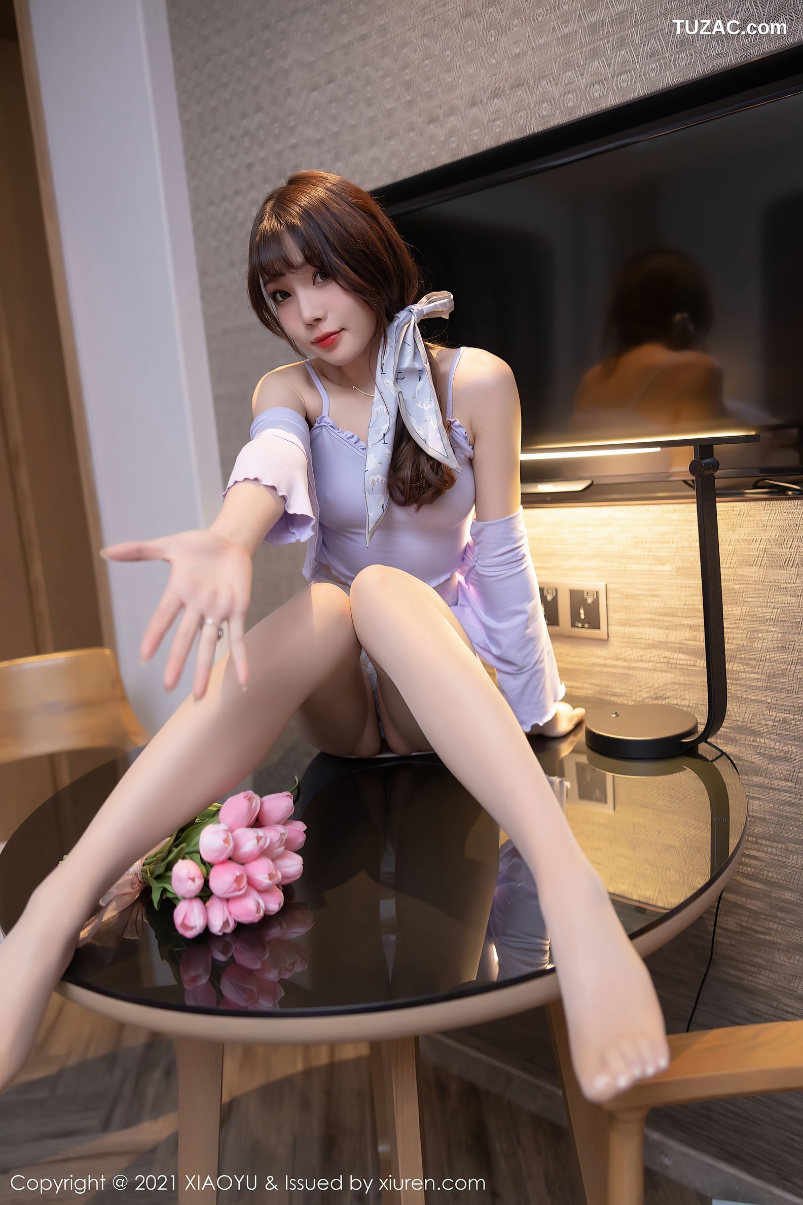 XiaoYu语画界-526-芝芝-青岛旅拍-性感内衣肉丝-2021.05.12