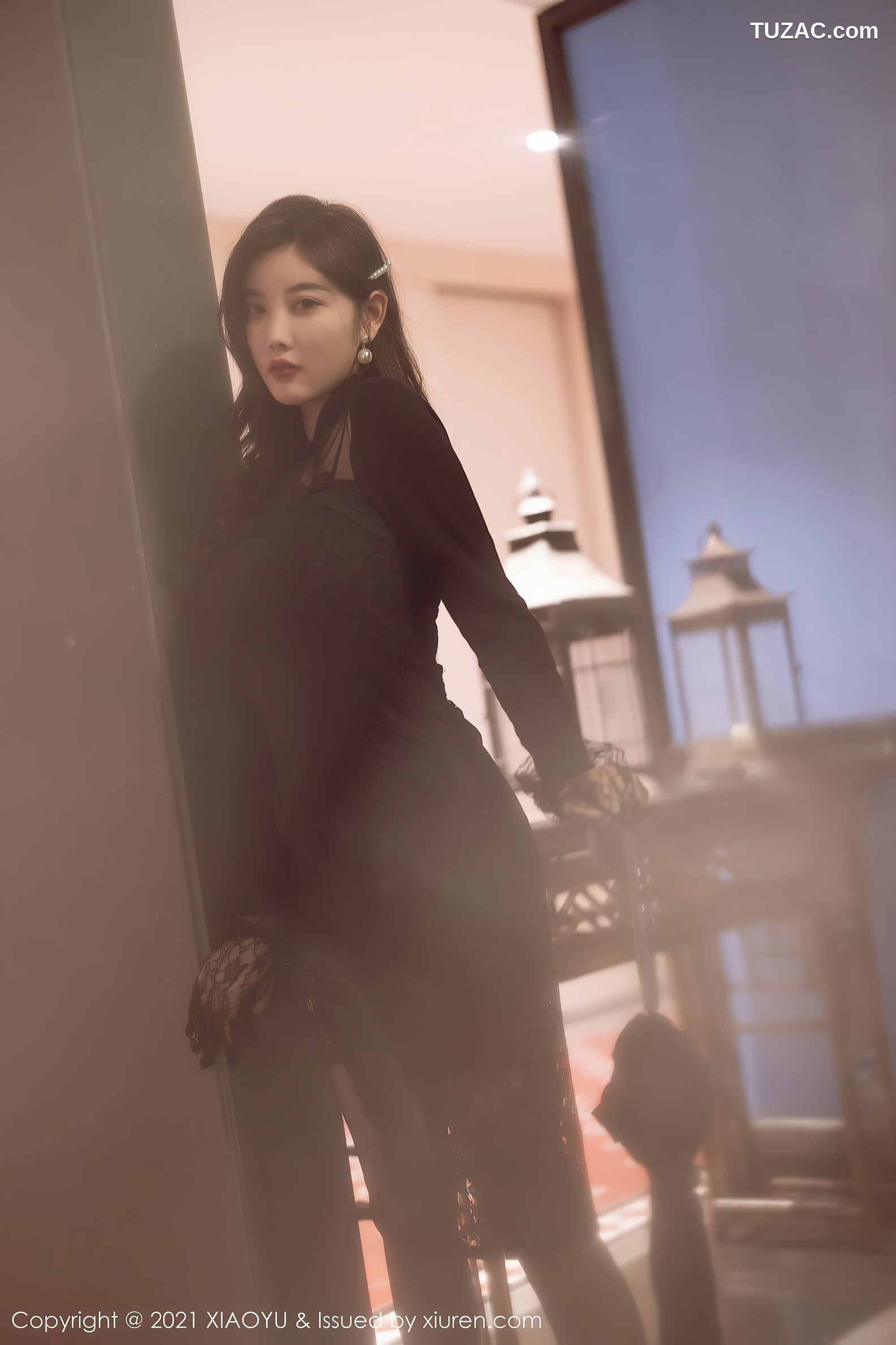 XiaoYu语画界-612-杨晨晨Sugar-白月光与朱砂痣-吊带黑丝-2021.09.10