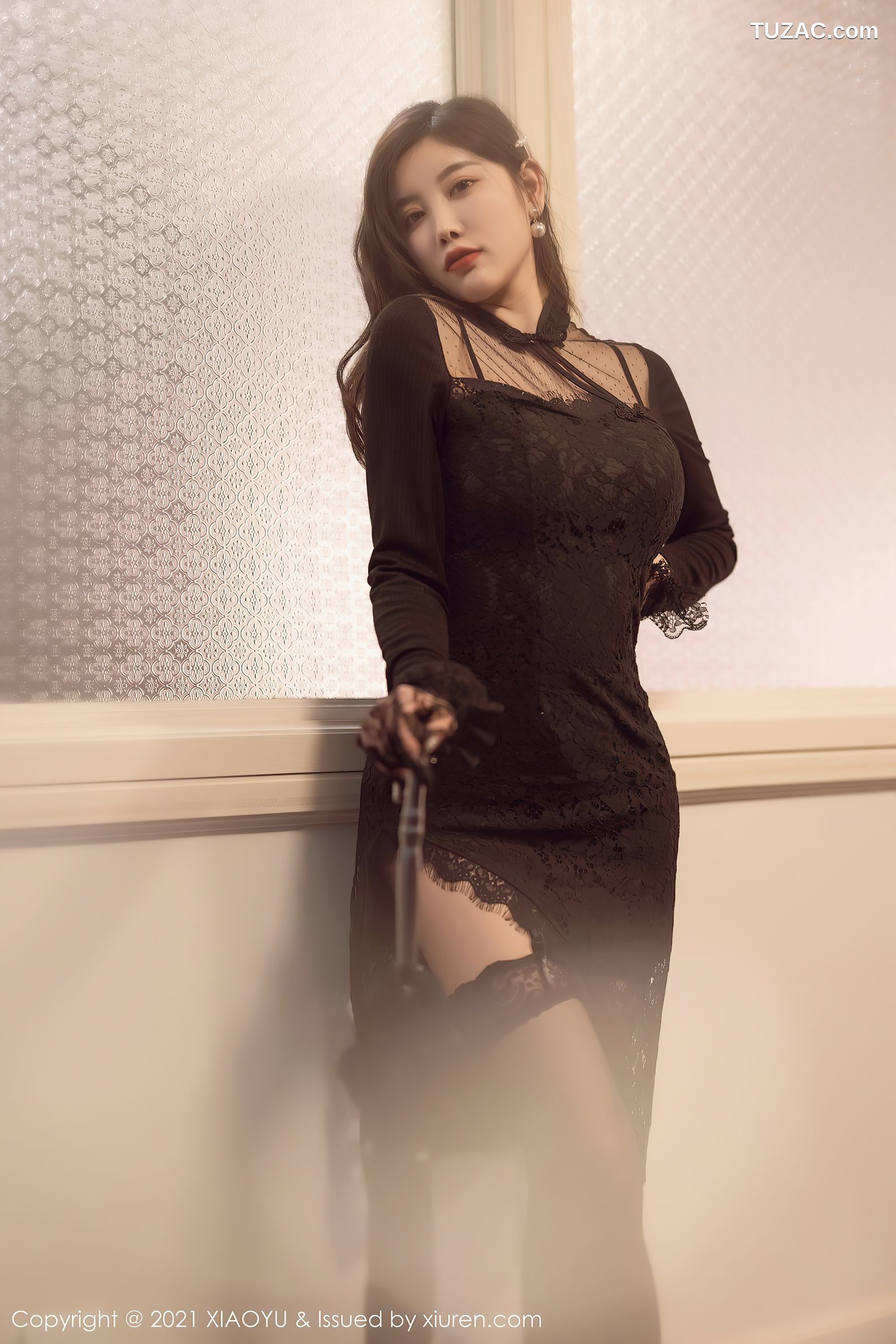 XiaoYu语画界-612-杨晨晨Sugar-白月光与朱砂痣-吊带黑丝-2021.09.10