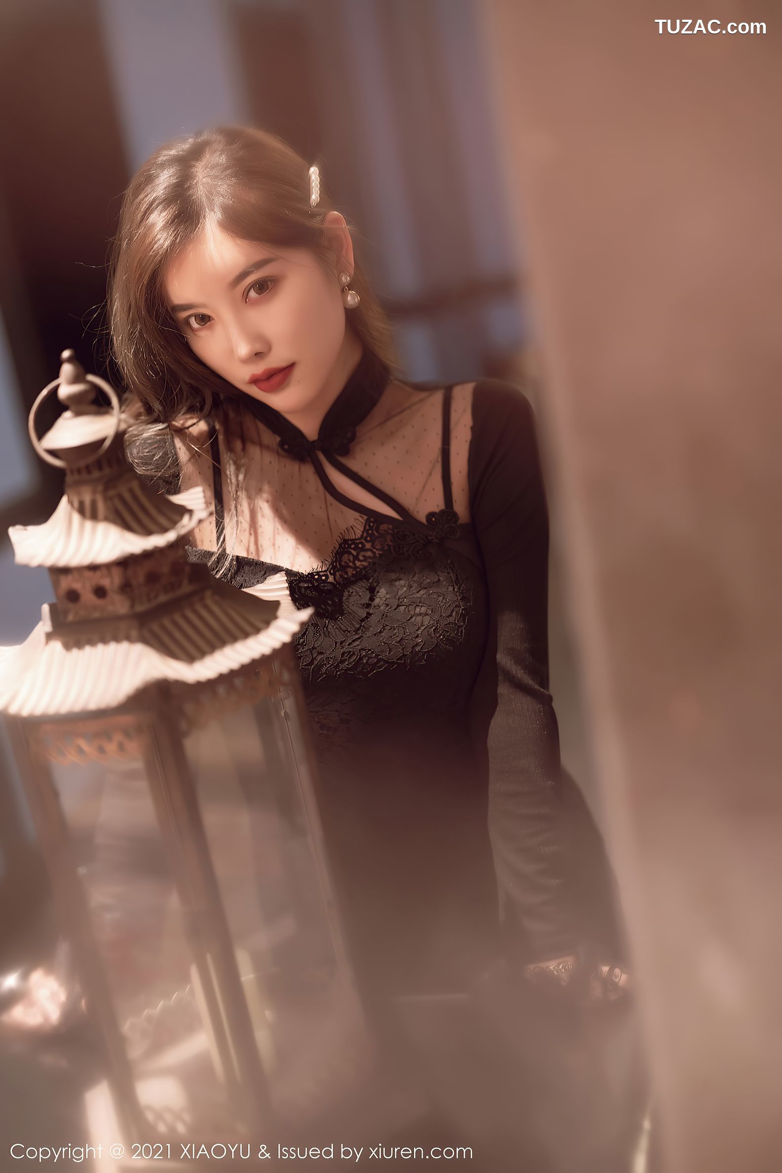 XiaoYu语画界-612-杨晨晨Sugar-白月光与朱砂痣-吊带黑丝-2021.09.10