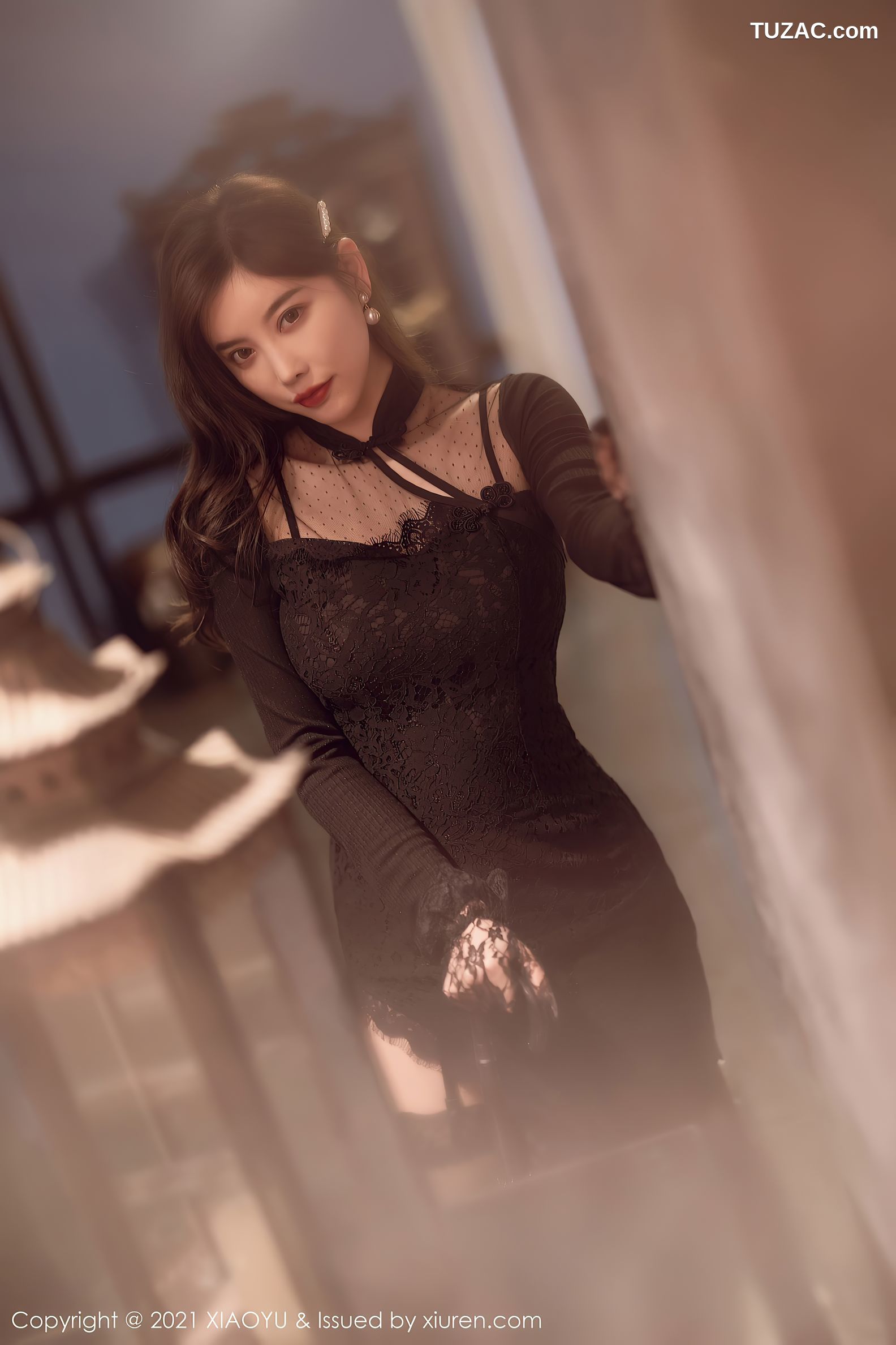 XiaoYu语画界-612-杨晨晨Sugar-白月光与朱砂痣-吊带黑丝-2021.09.10