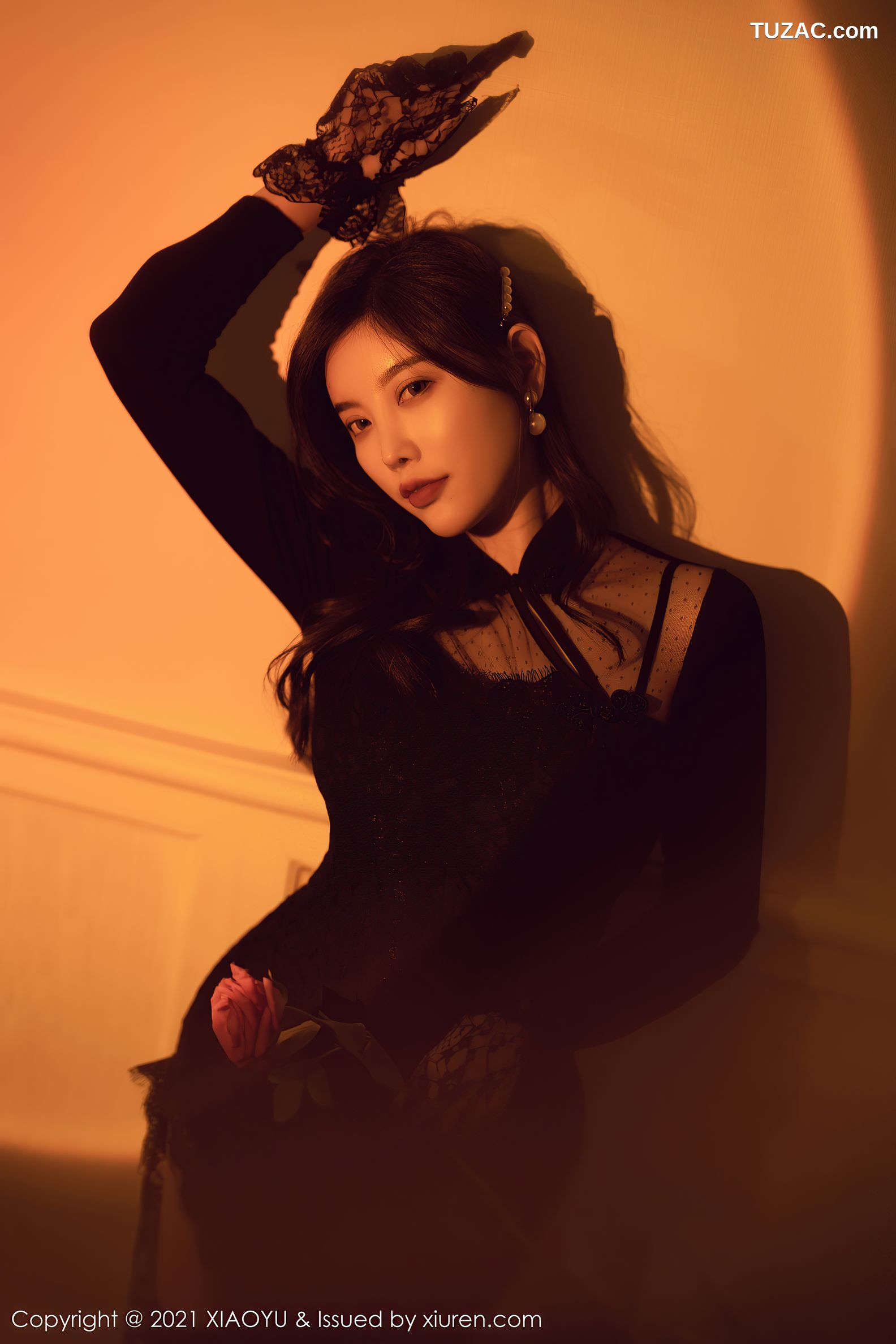 XiaoYu语画界-612-杨晨晨Sugar-白月光与朱砂痣-吊带黑丝-2021.09.10
