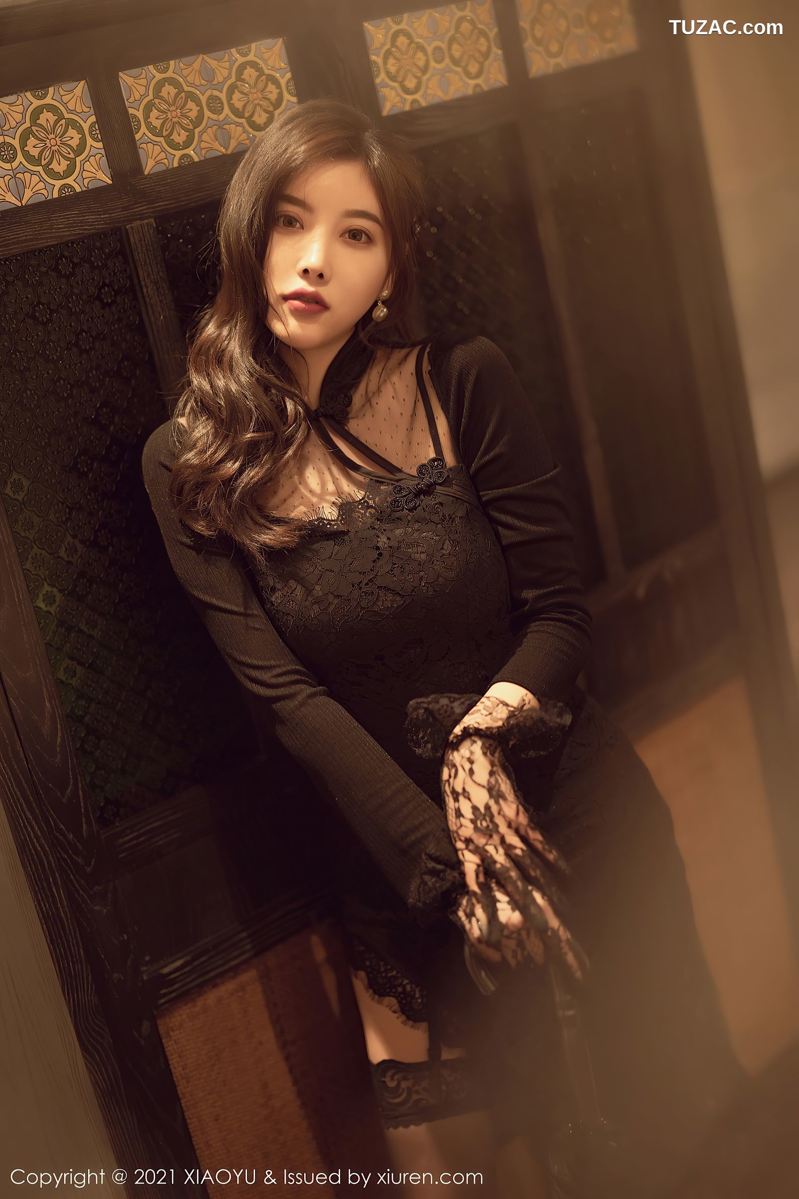XiaoYu语画界-612-杨晨晨Sugar-白月光与朱砂痣-吊带黑丝-2021.09.10