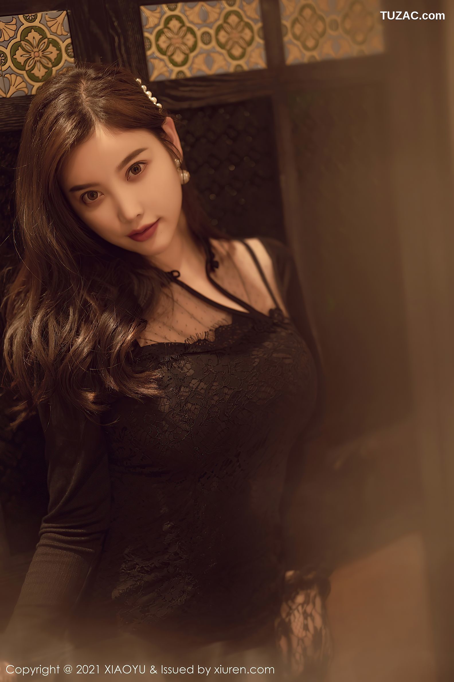 XiaoYu语画界-612-杨晨晨Sugar-白月光与朱砂痣-吊带黑丝-2021.09.10