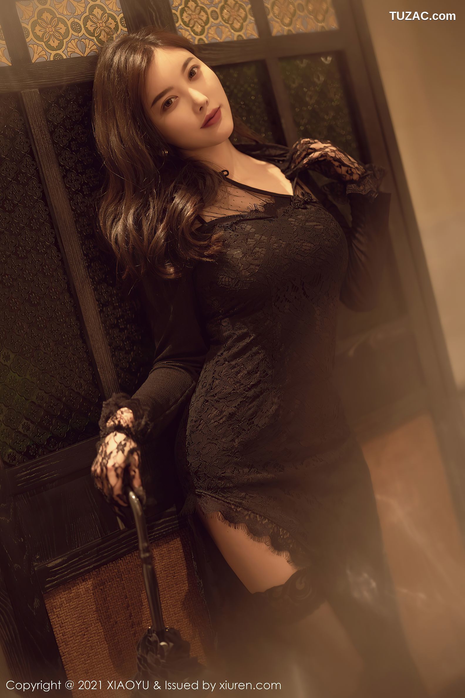 XiaoYu语画界-612-杨晨晨Sugar-白月光与朱砂痣-吊带黑丝-2021.09.10