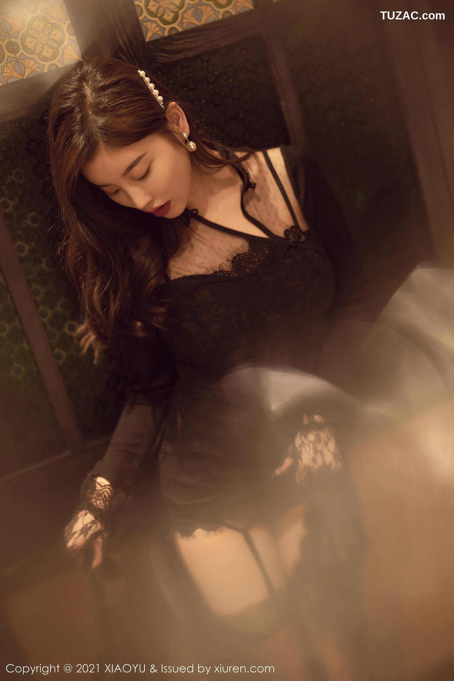 XiaoYu语画界-612-杨晨晨Sugar-白月光与朱砂痣-吊带黑丝-2021.09.10