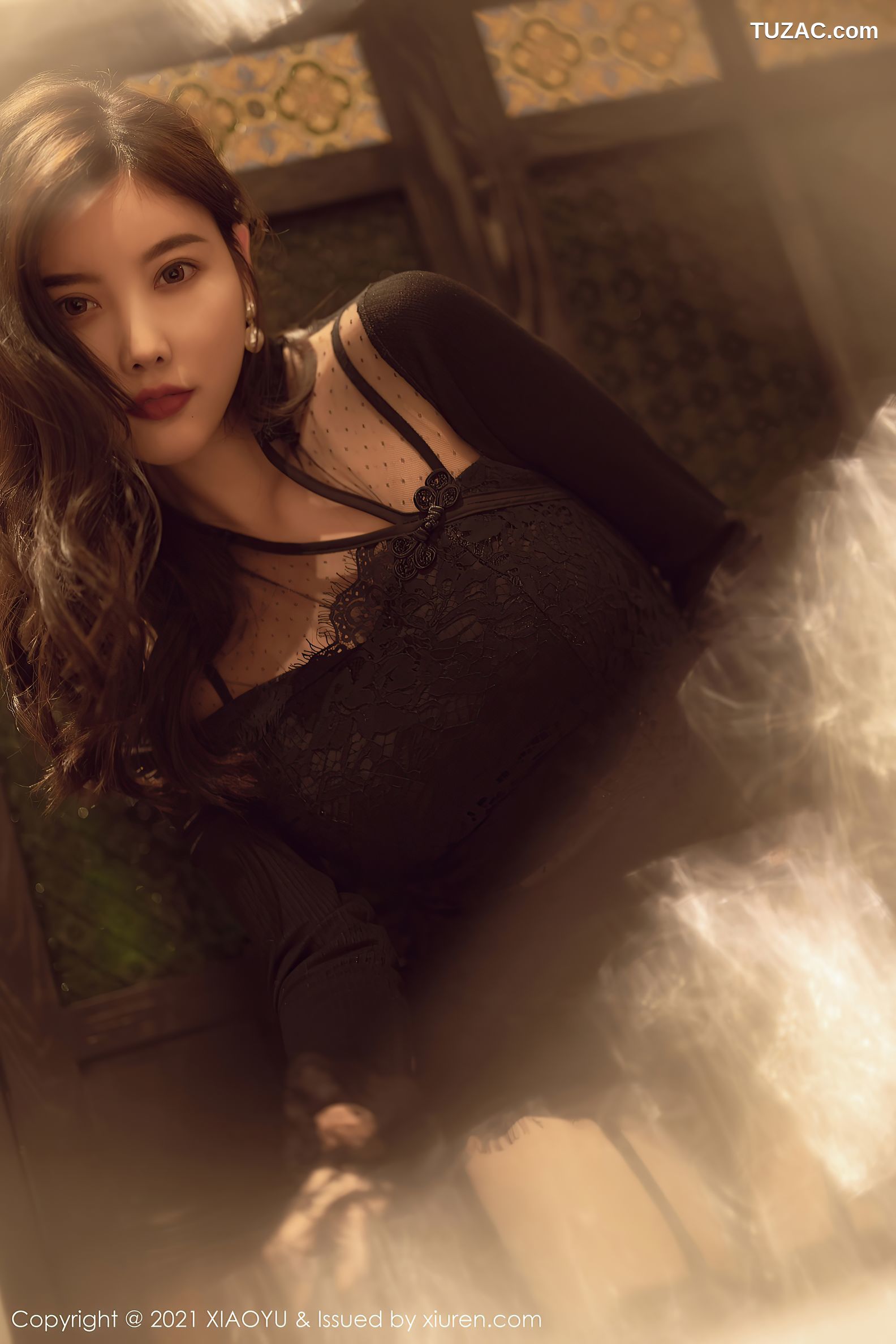 XiaoYu语画界-612-杨晨晨Sugar-白月光与朱砂痣-吊带黑丝-2021.09.10
