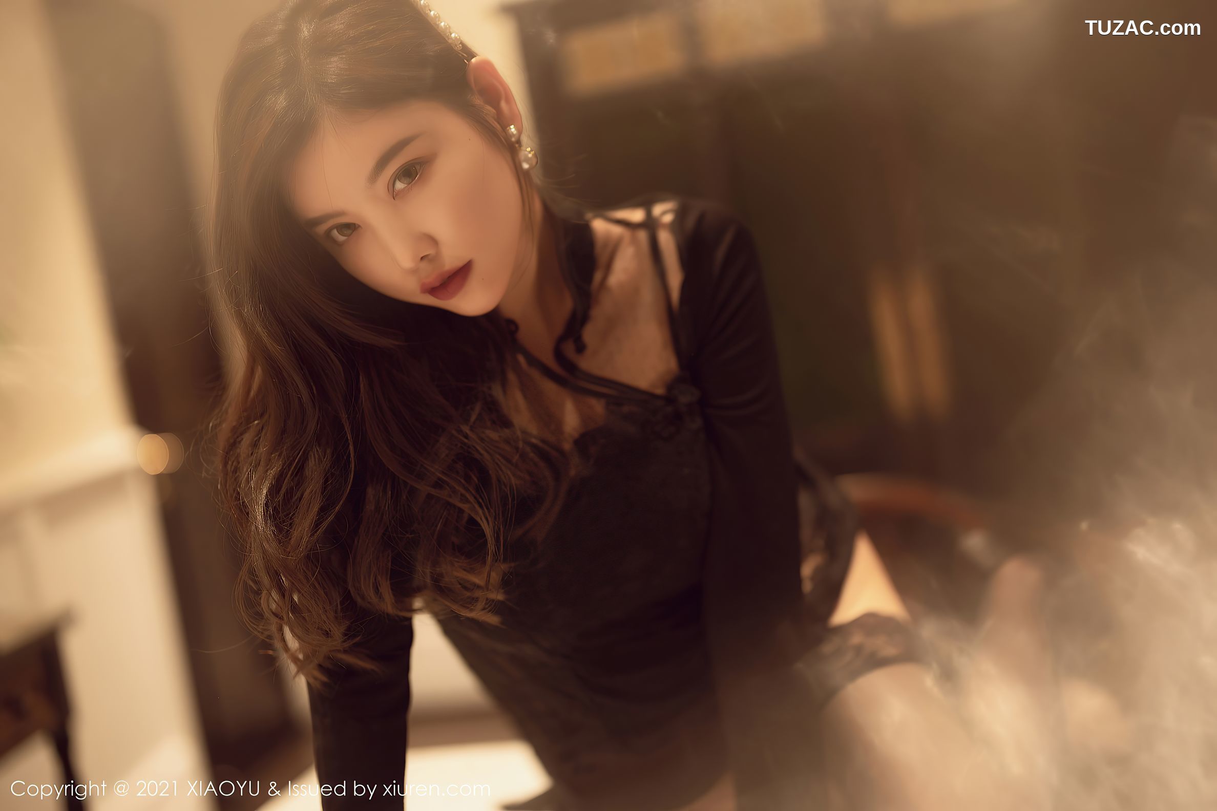 XiaoYu语画界-612-杨晨晨Sugar-白月光与朱砂痣-吊带黑丝-2021.09.10