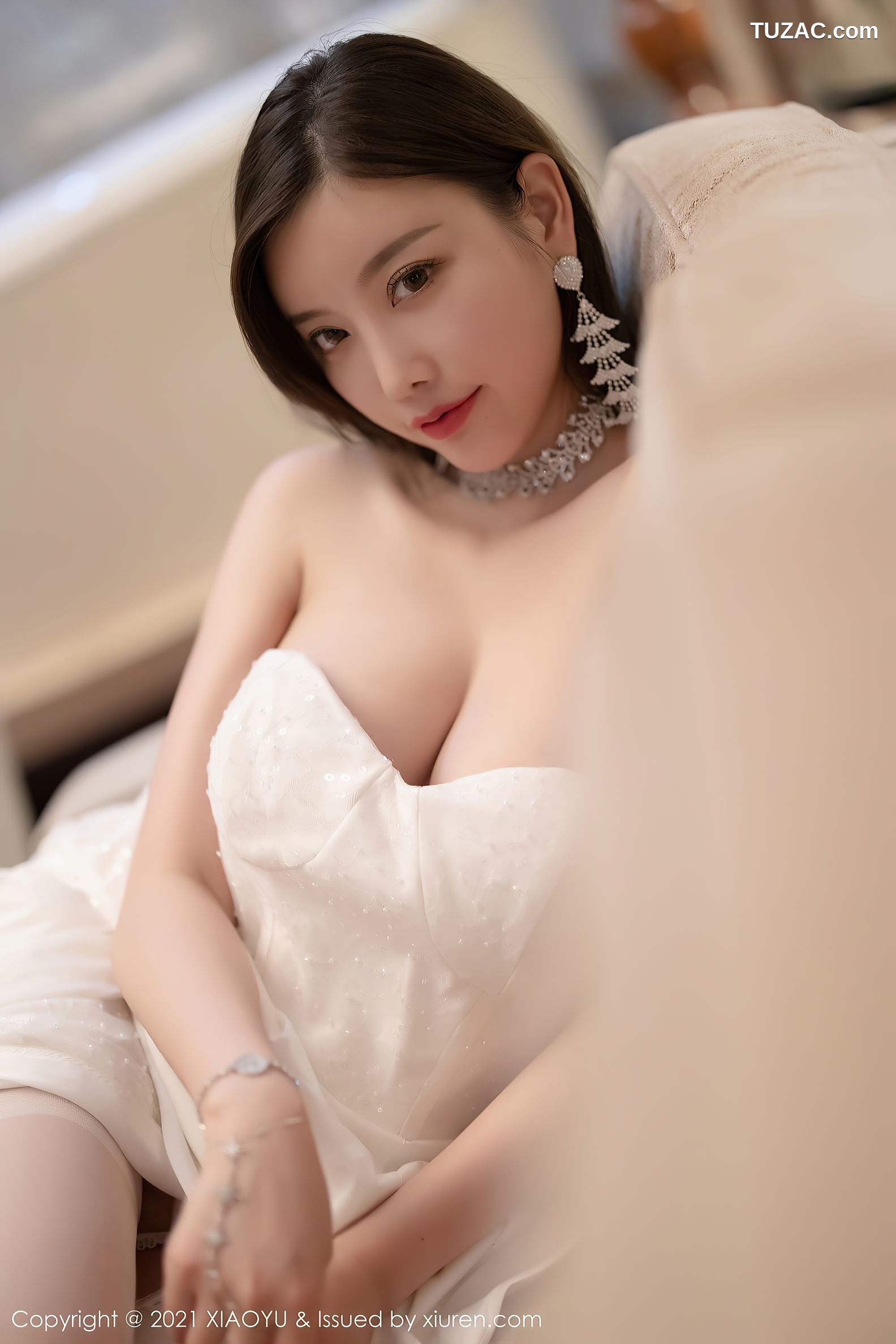 XiaoYu语画界-663-杨晨晨Sugar-广西心愿旅拍白色蕾丝情趣内衣-2021.11.26