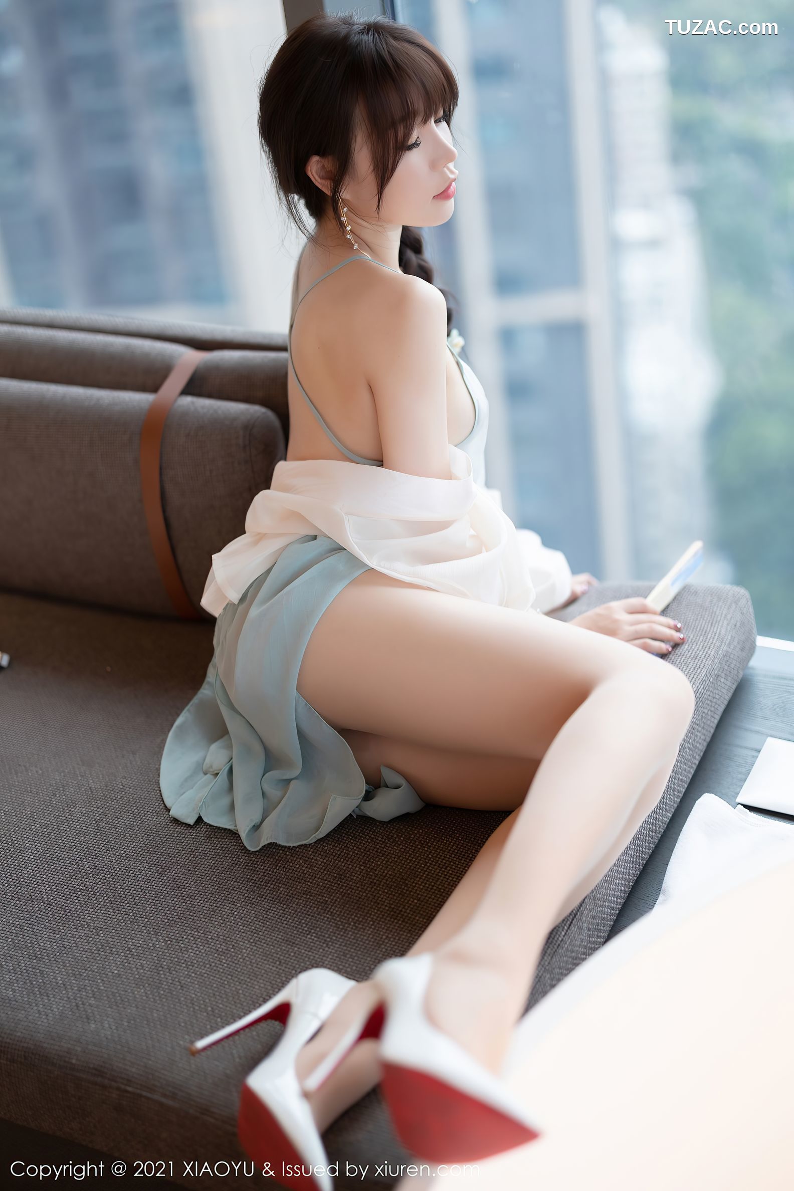 XiaoYu语画界-679-芝芝Booty-古韵着装超薄肉丝火辣身材-2021.12.20