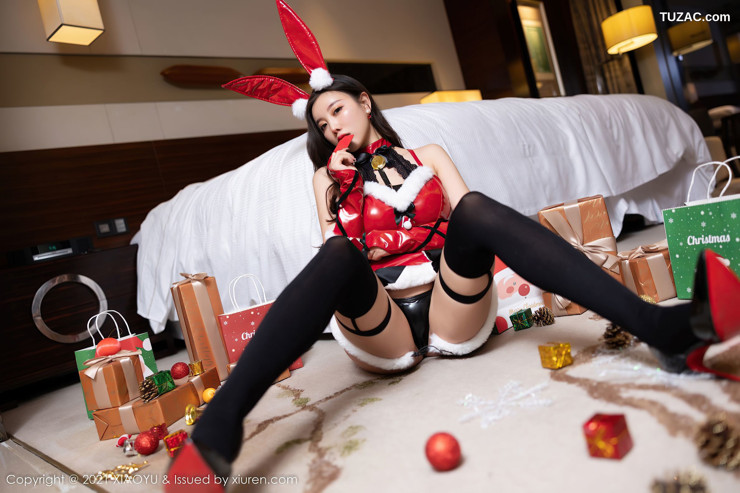 XiaoYu语画界-683-杨晨晨Yome-圣诞礼物主题性感兔女郎-2021.12.24