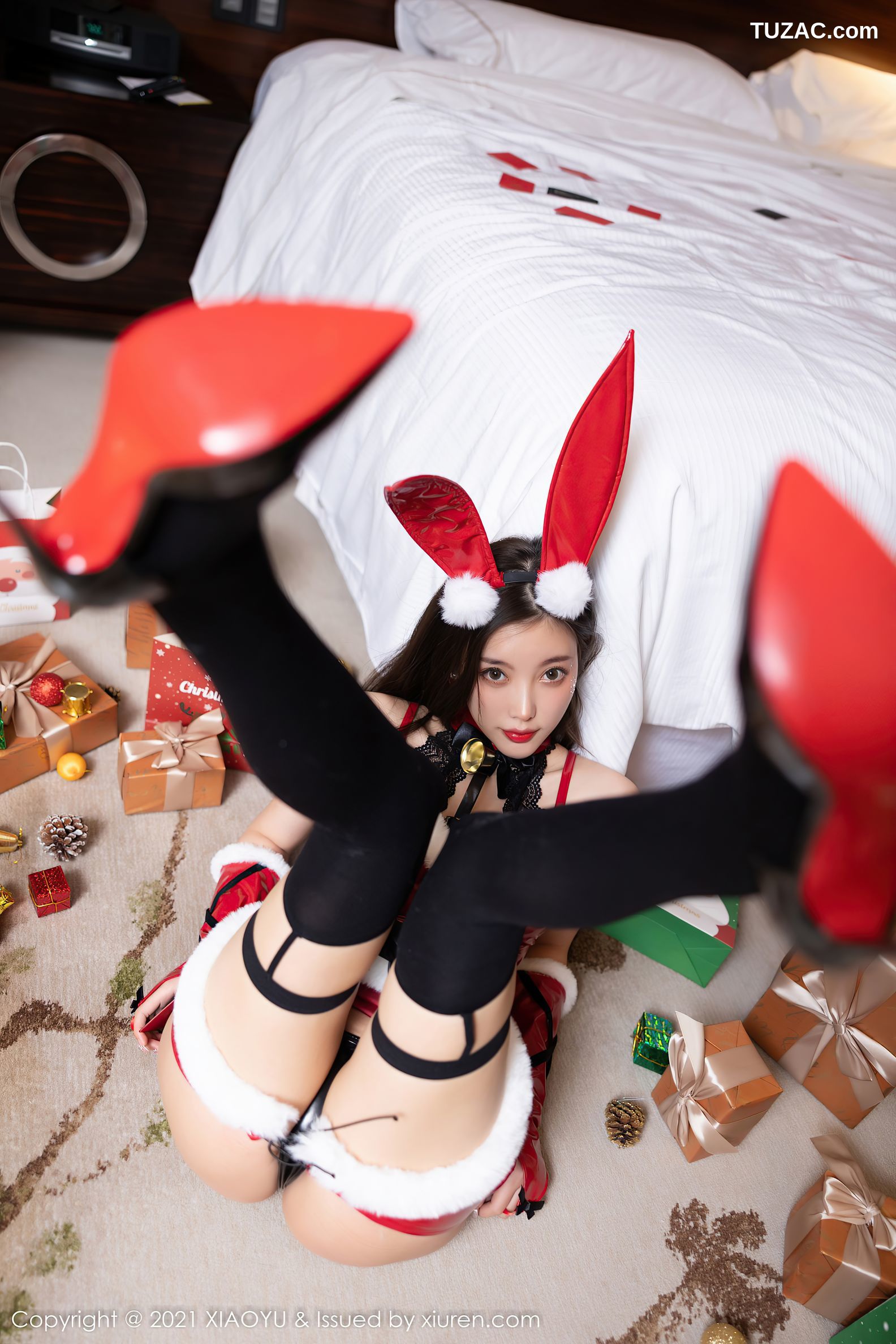 XiaoYu语画界-683-杨晨晨Yome-圣诞礼物主题性感兔女郎-2021.12.24