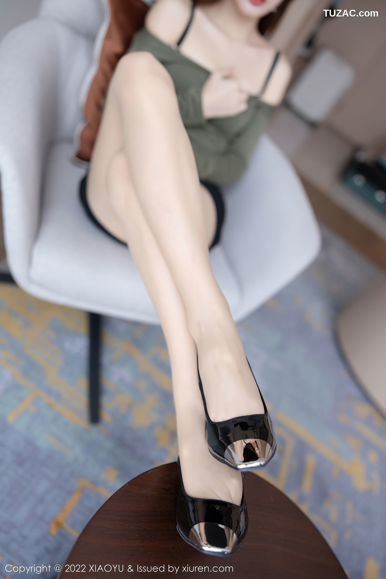 XiaoYu语画界-706-林星阑-黑色超短裙超薄肉丝-2022.01.27